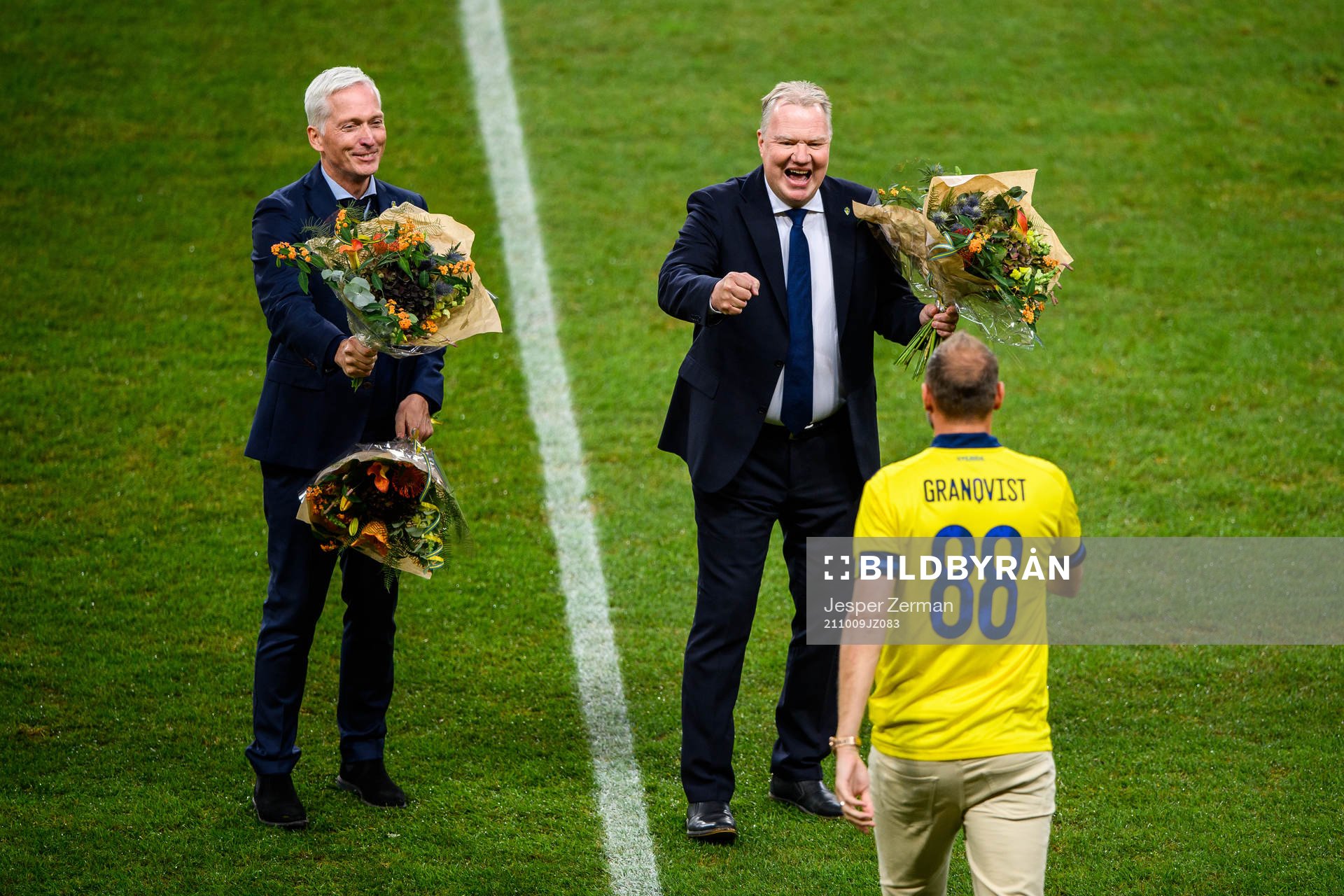 Håkan Sjöstrand, General Secretary and Karl-Erik Nilsson