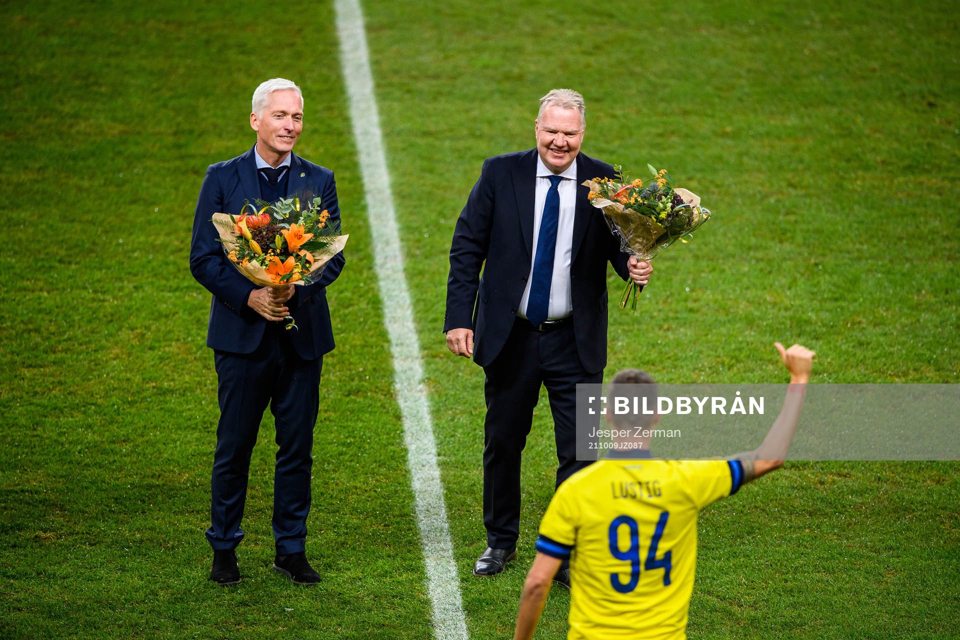 Håkan Sjöstrand, General Secretary and Karl-Erik Nilsson