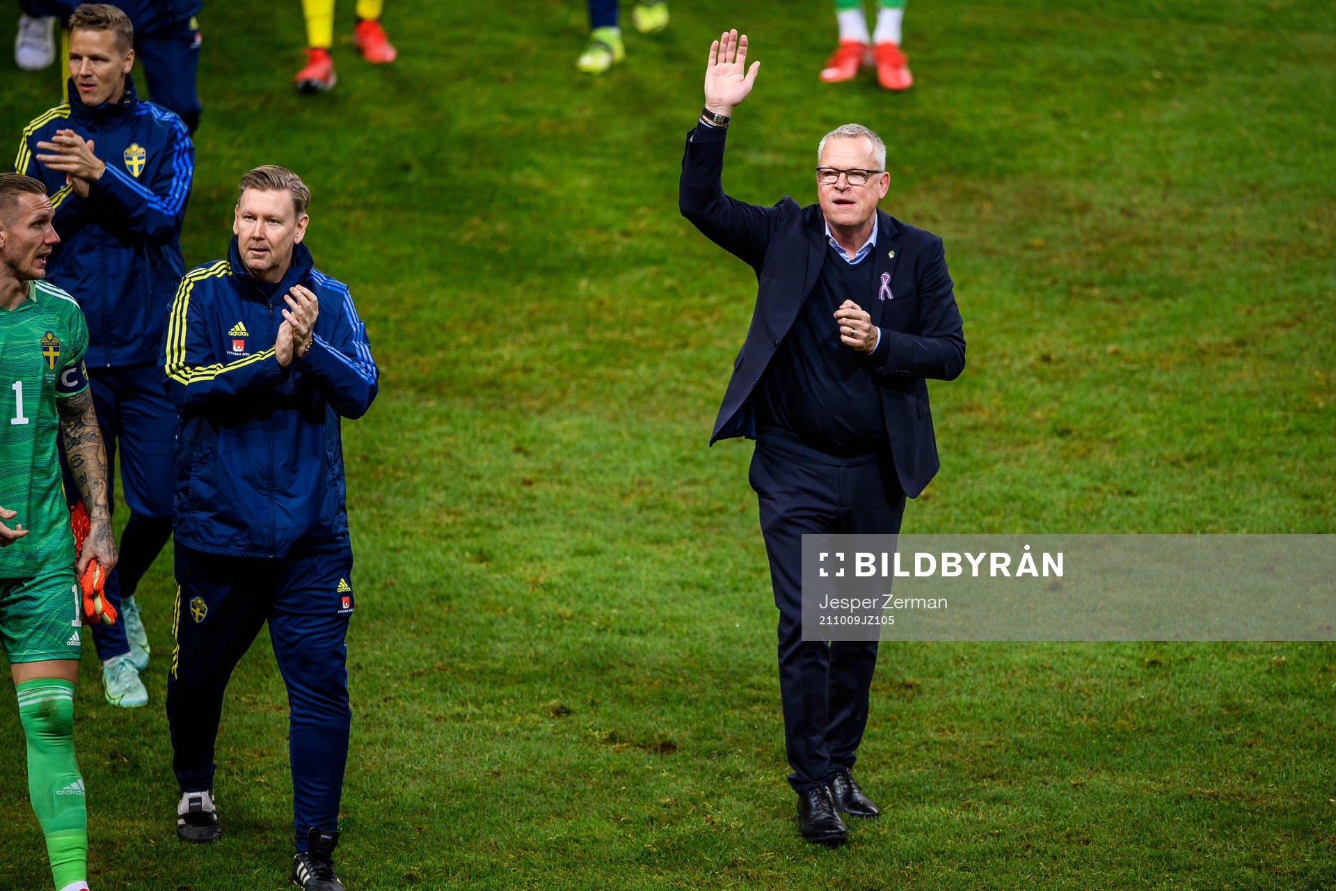 Janne Andersson, head coach of Sweden