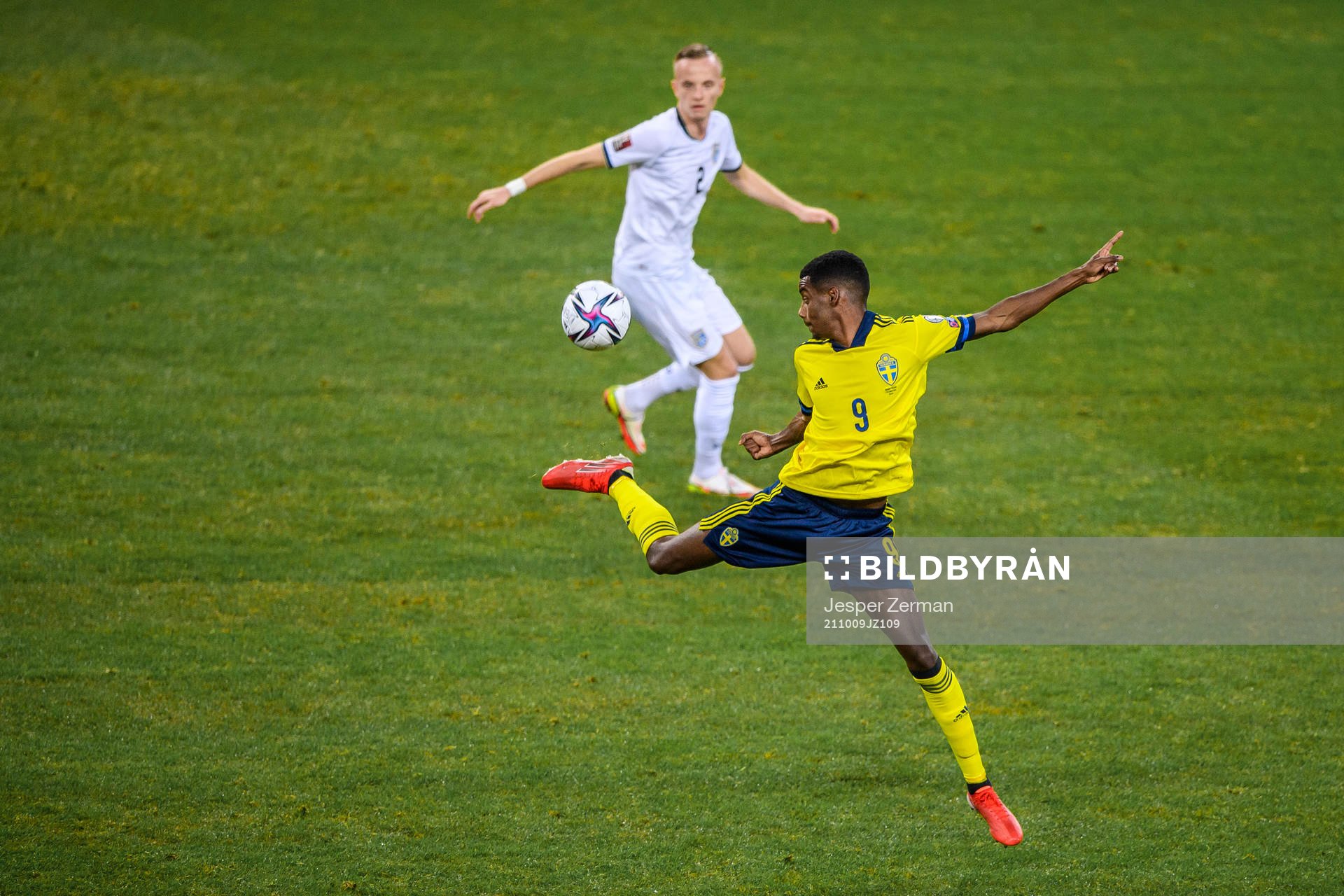 Alexander Isak of Sweden