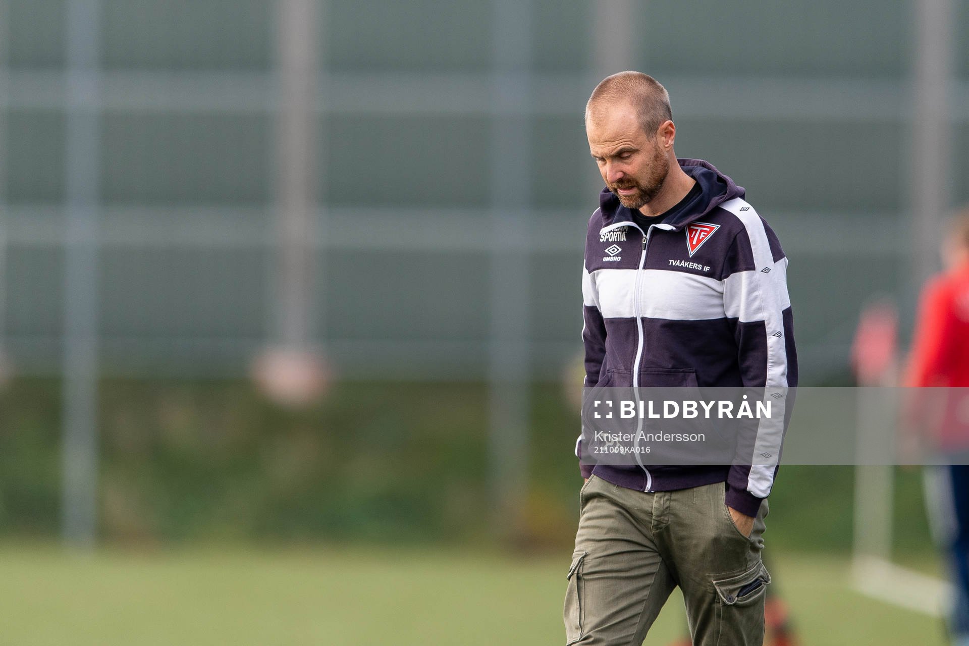 Tvååkers tränare Pierre Krantz