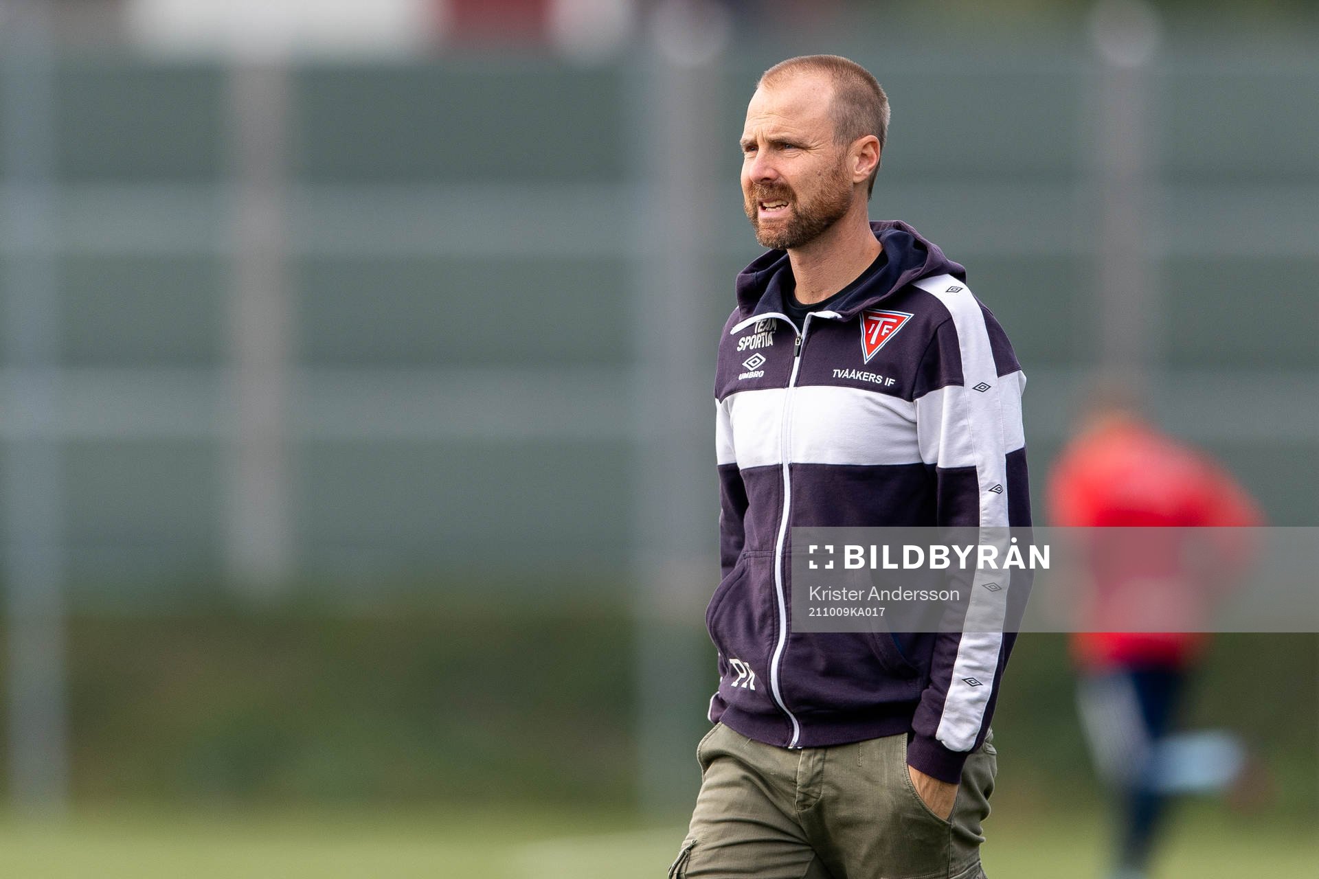 Tvååkers tränare Pierre Krantz