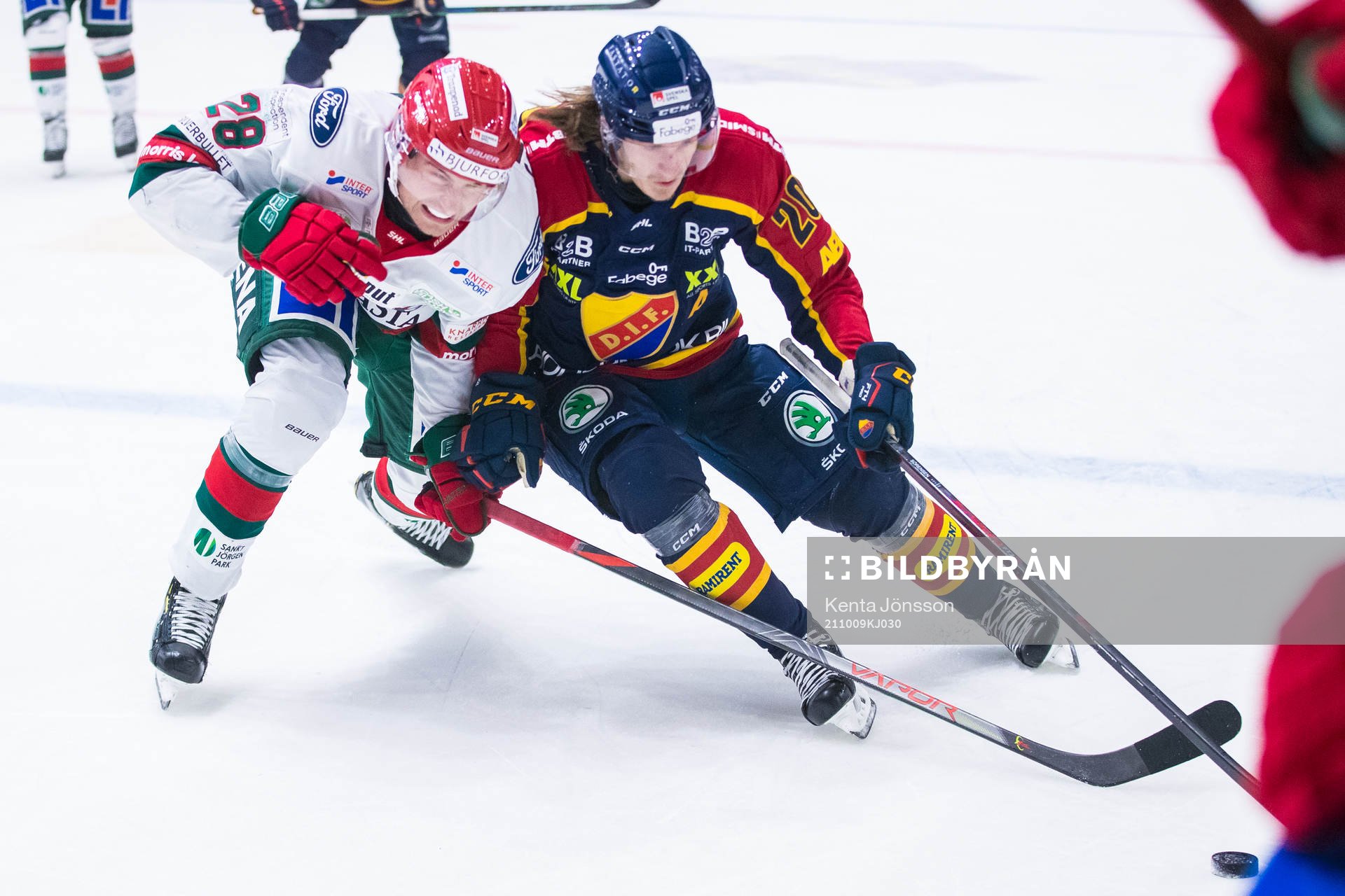 Frölundas Johan Sundström och Djurgårdens Marcus