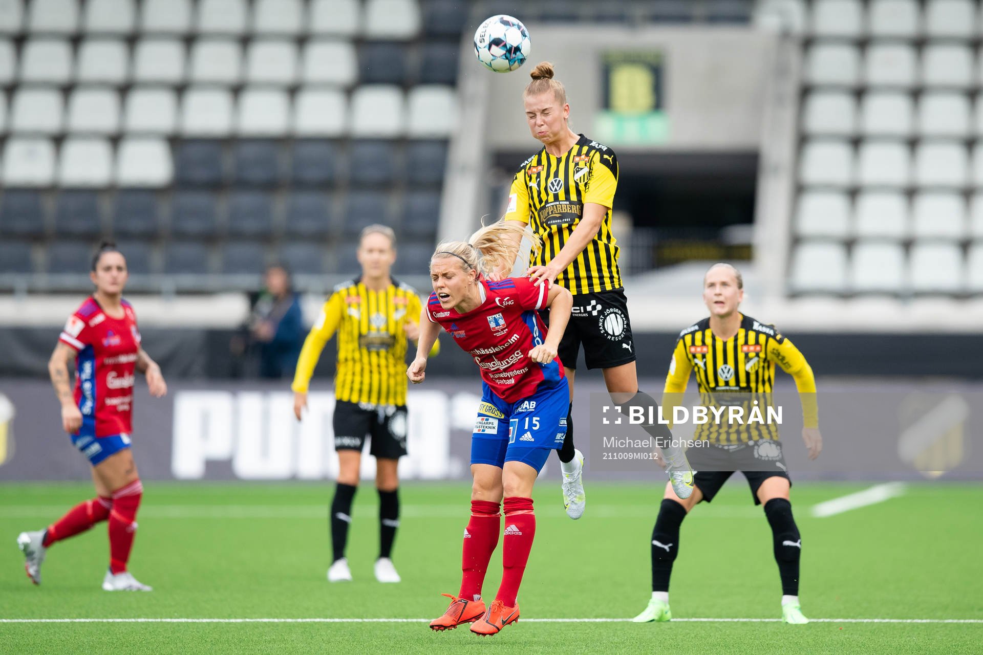 Häckens Dilja Yr Zomers och Vittsjös Nellie Persson