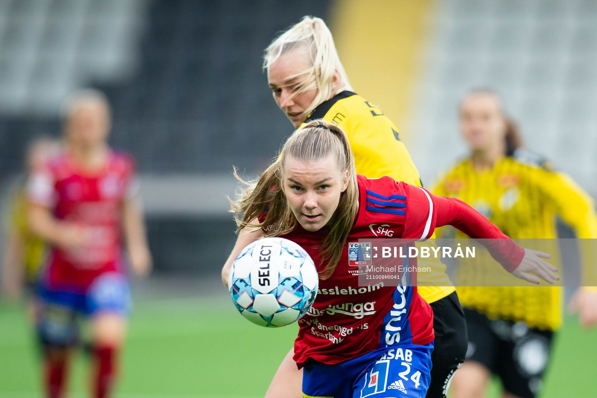 Vittsjös Ebba Hed och Häckens Stina Blackstenius