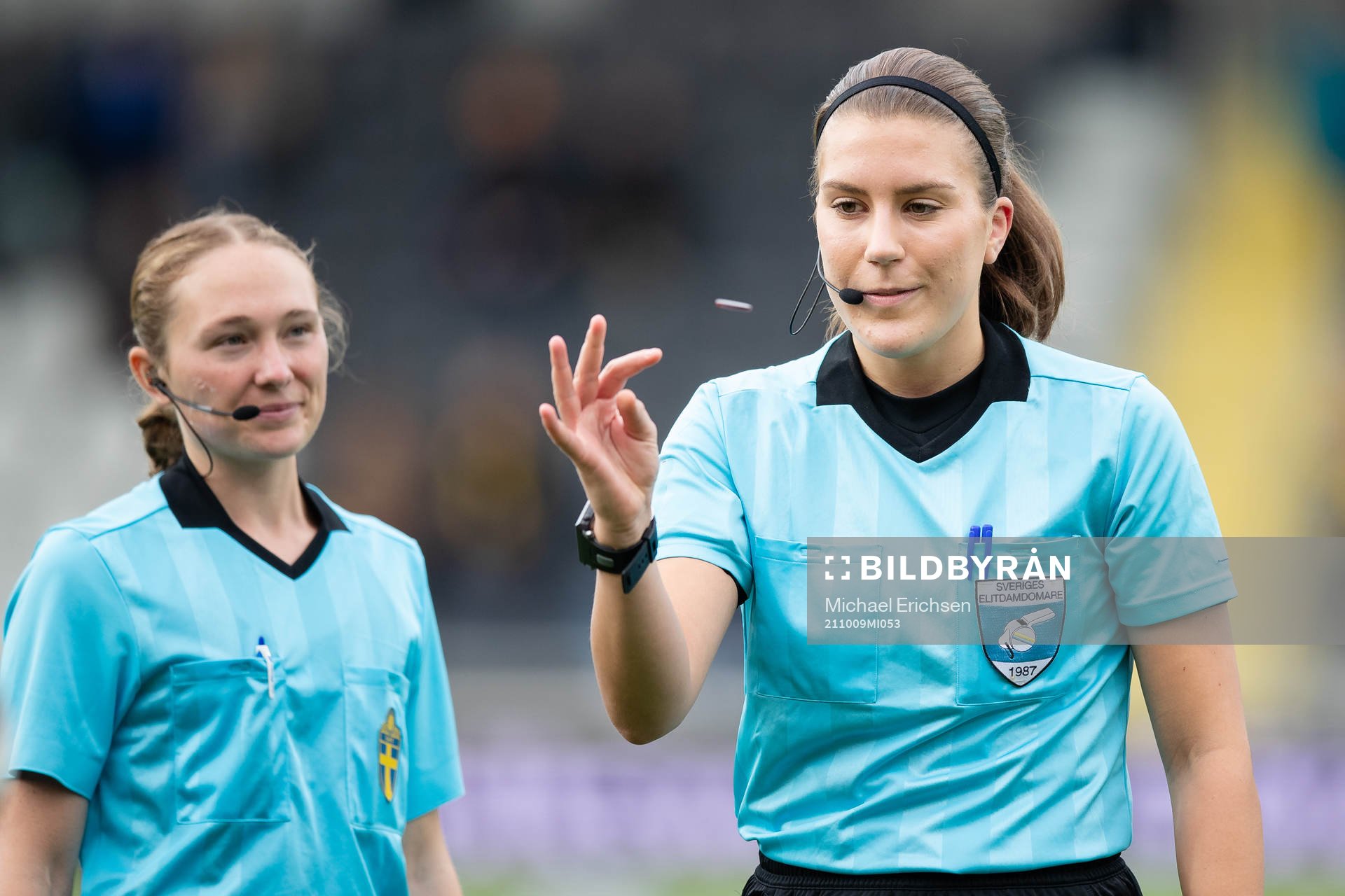 Domare Jennifer Björnler singlar slant innan