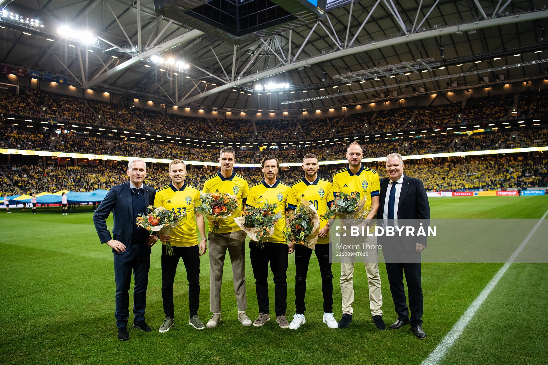 Håkan Sjöstrand and Karl-Erik Nilsson president of the