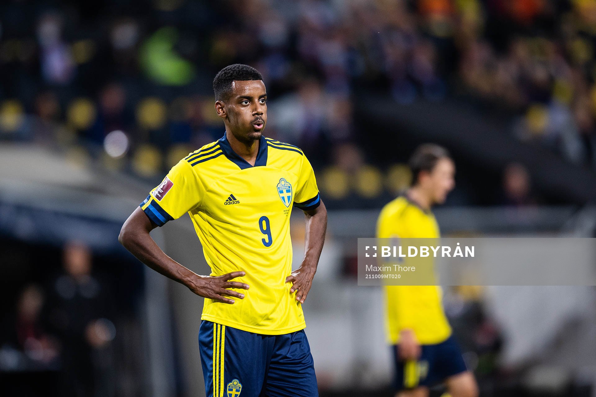 Alexander Isak of Sweden