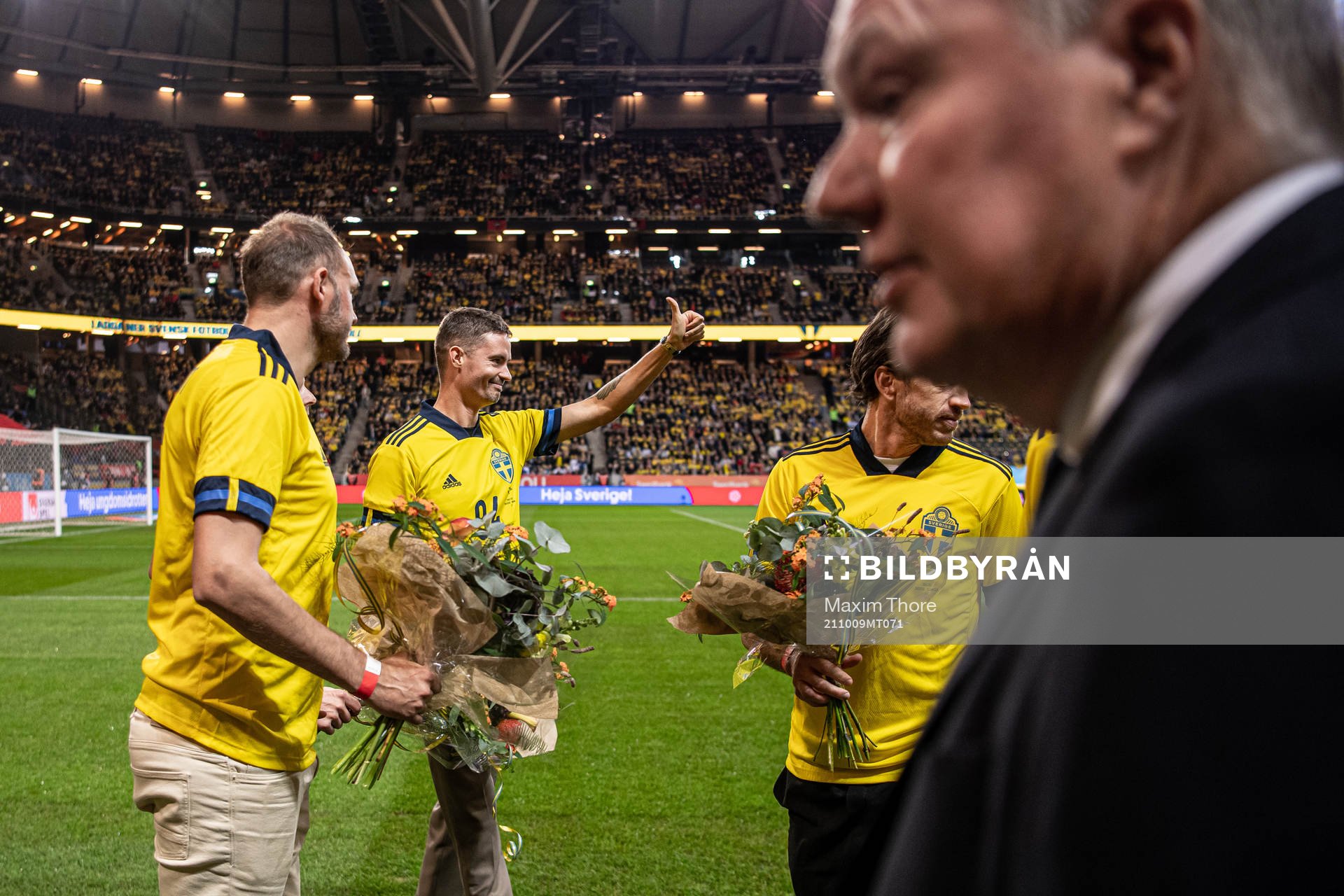 Andreas Granqvist, Mikael Lustig and Håkan Sjöstrand,