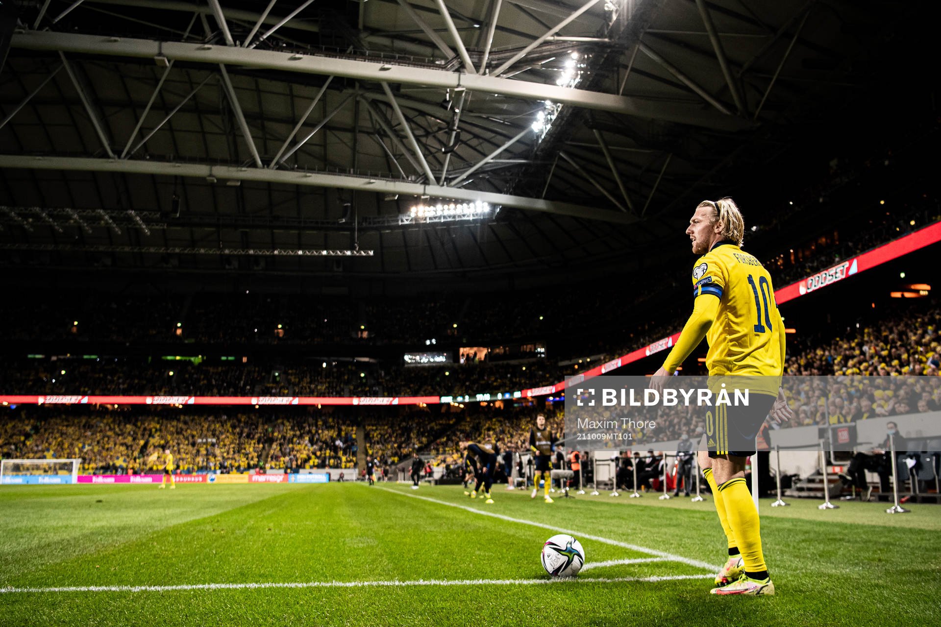 Emil Forsberg of Sweden