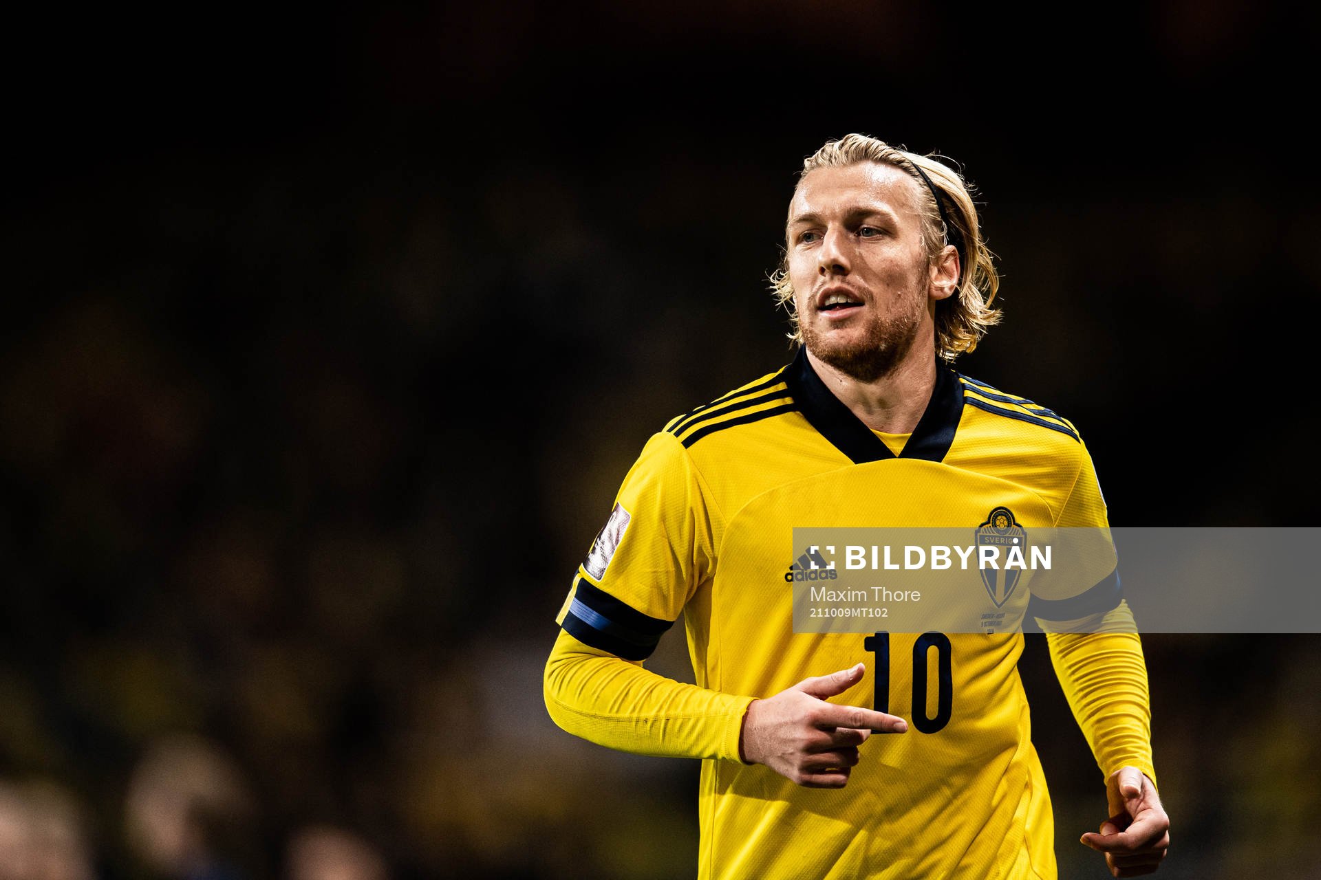 Emil Forsberg of Sweden