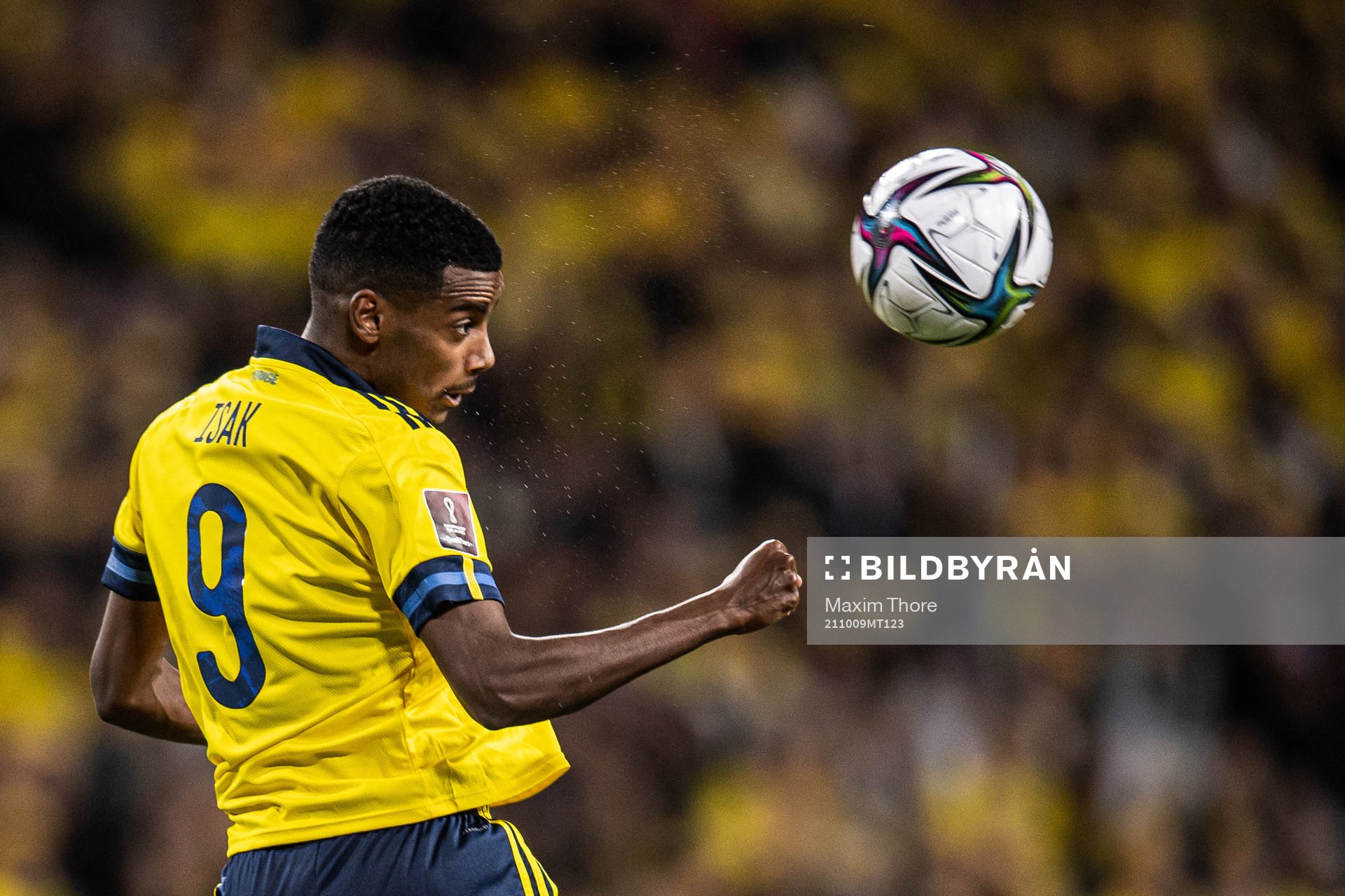 Alexander Isak of Sweden