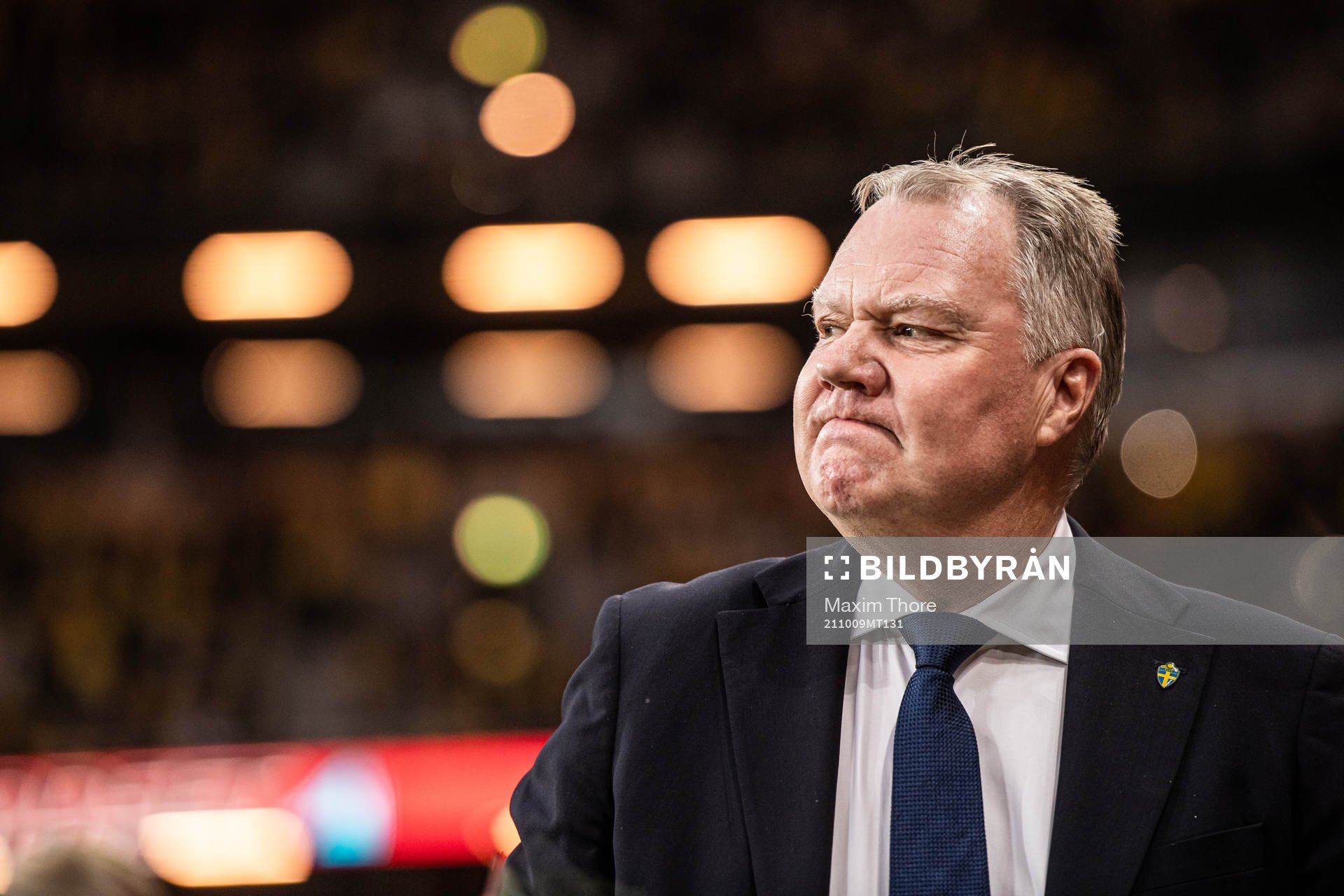 Karl-Erik Nilsson, president of the Swedish Football