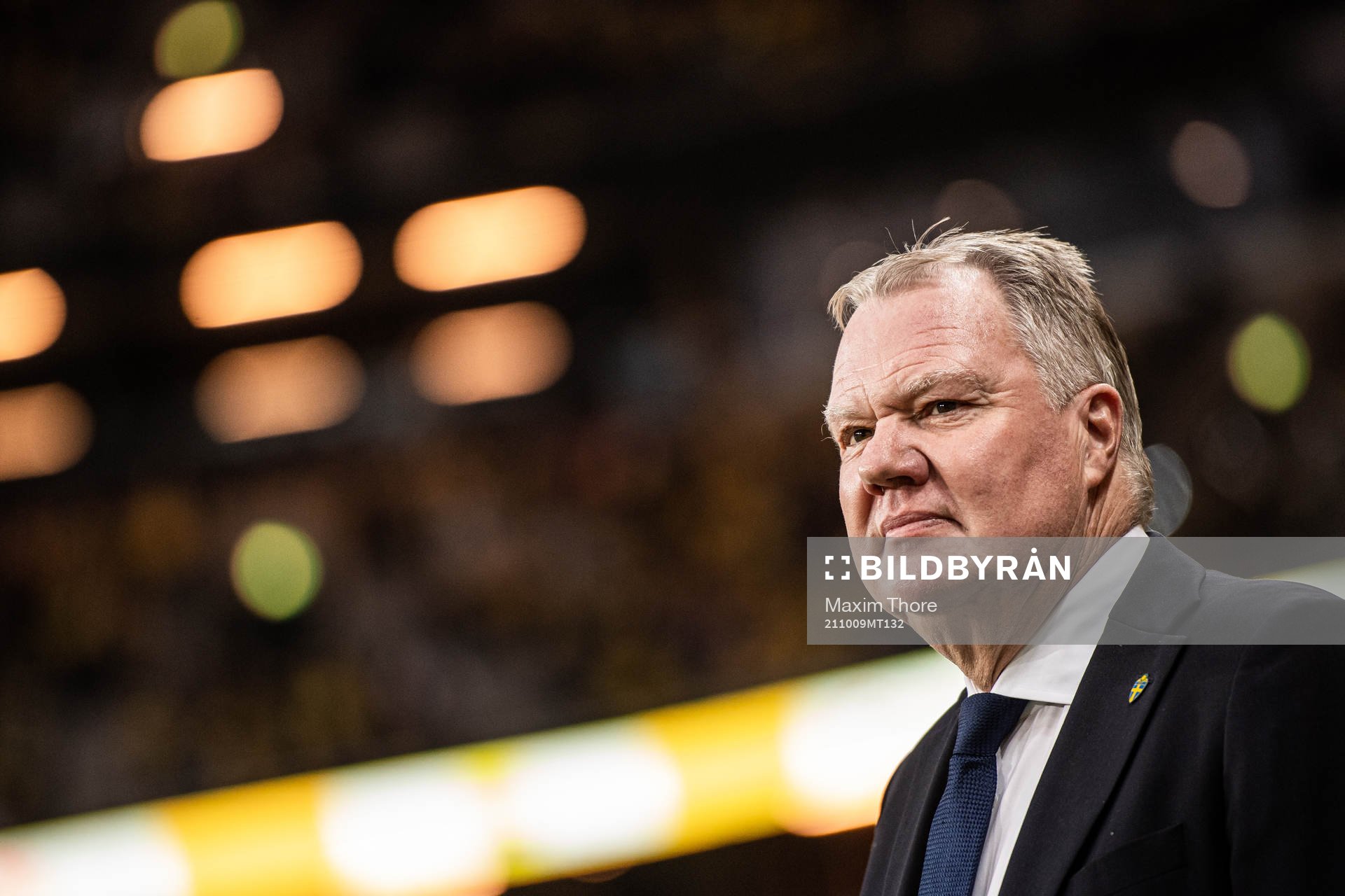 Karl-Erik Nilsson, president of the Swedish Football