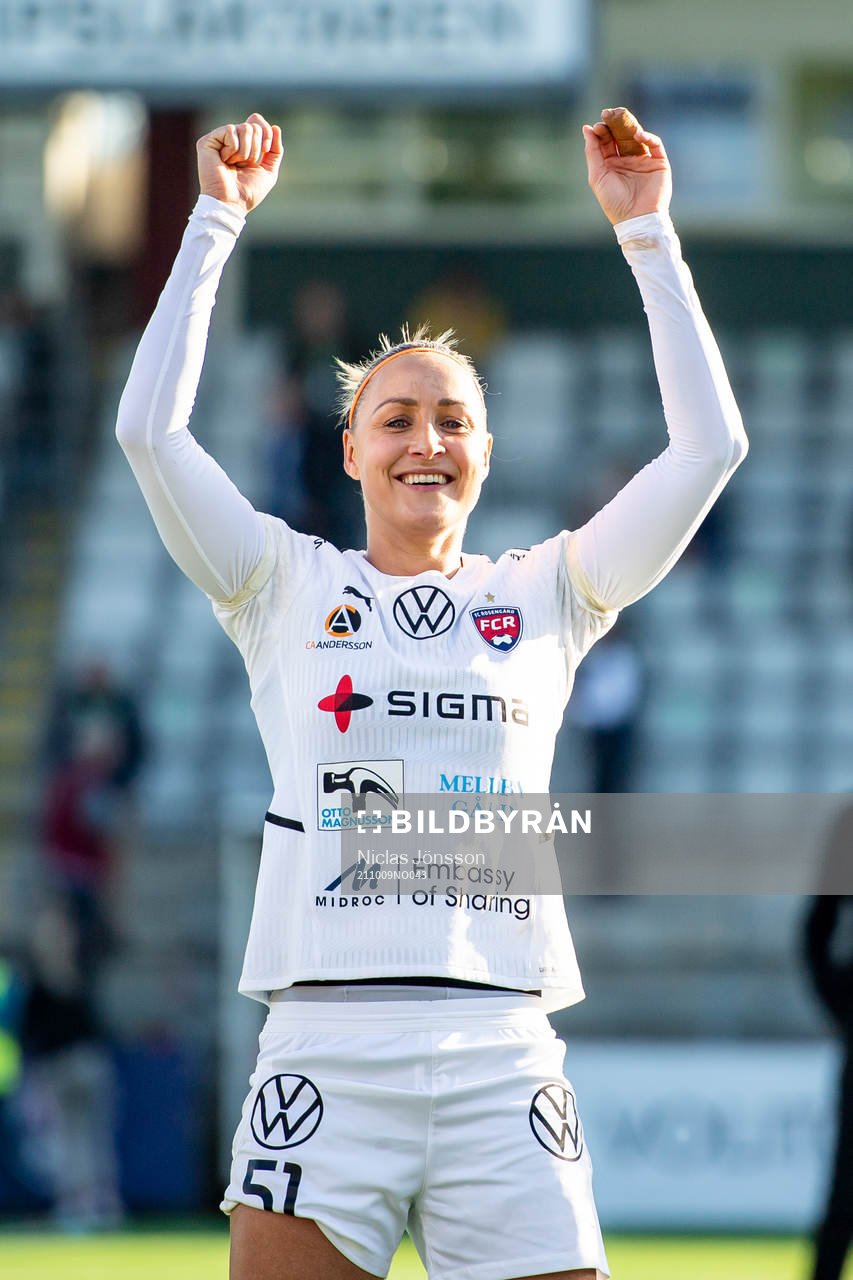 Rosengårds Sanne Troelsgaard jublar