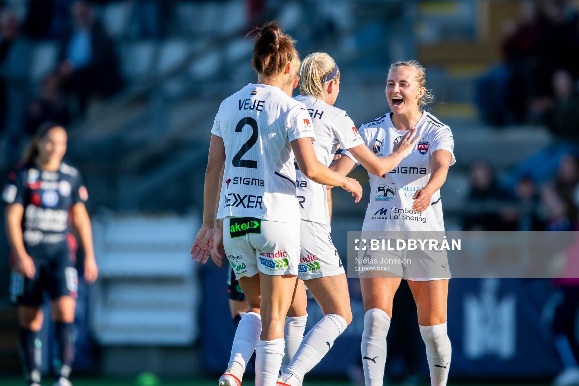 Rosengårds Ria Noora Minerva Öling jublar
