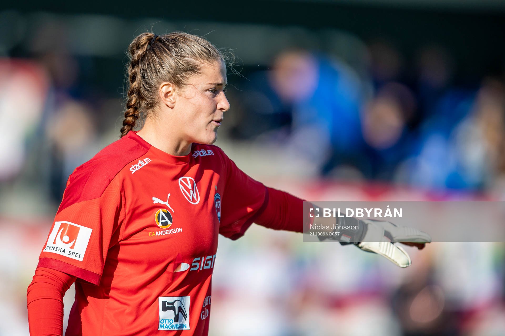Rosengårds målvakt Teagan Micah