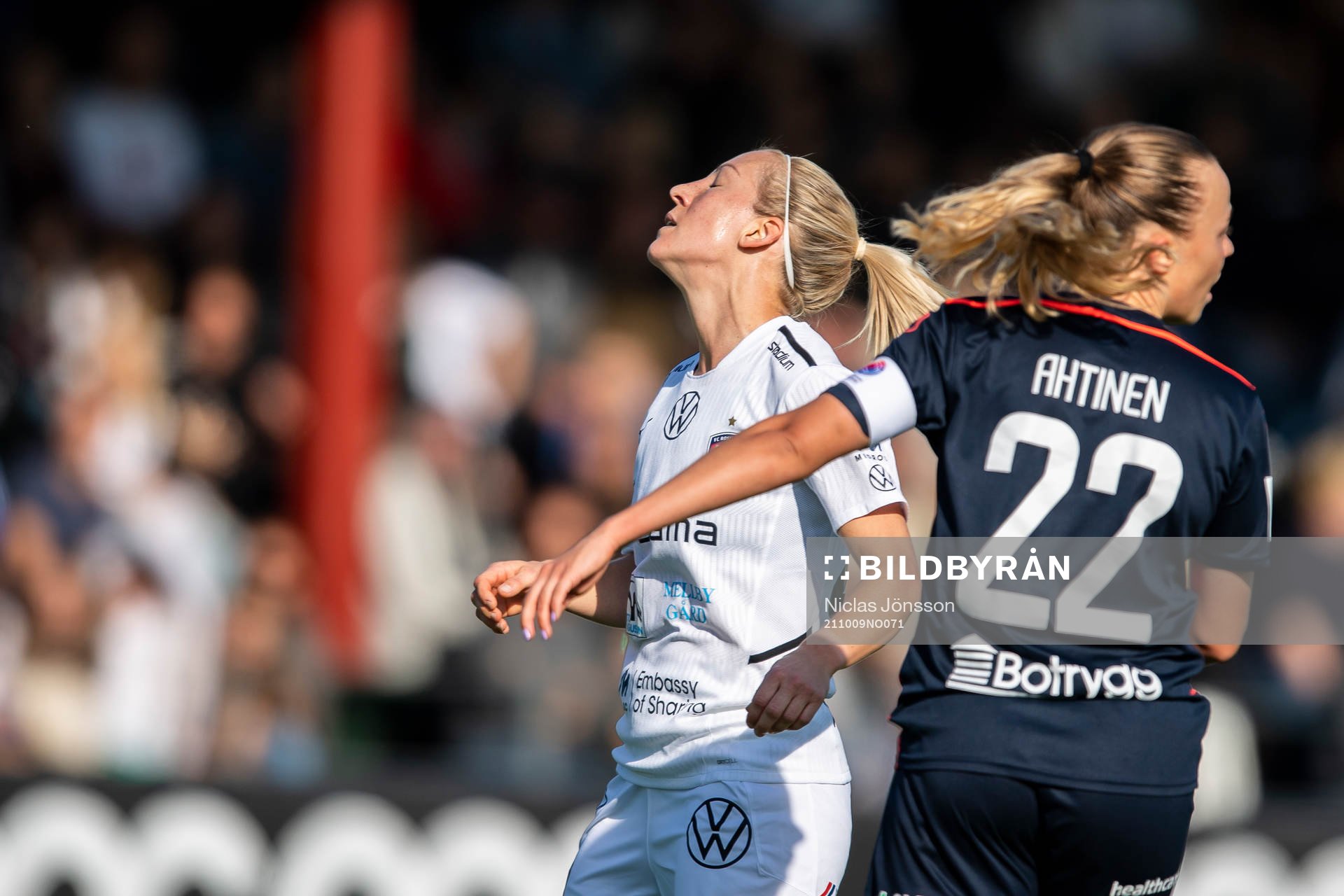 Rosengårds Mia Persson  deppar