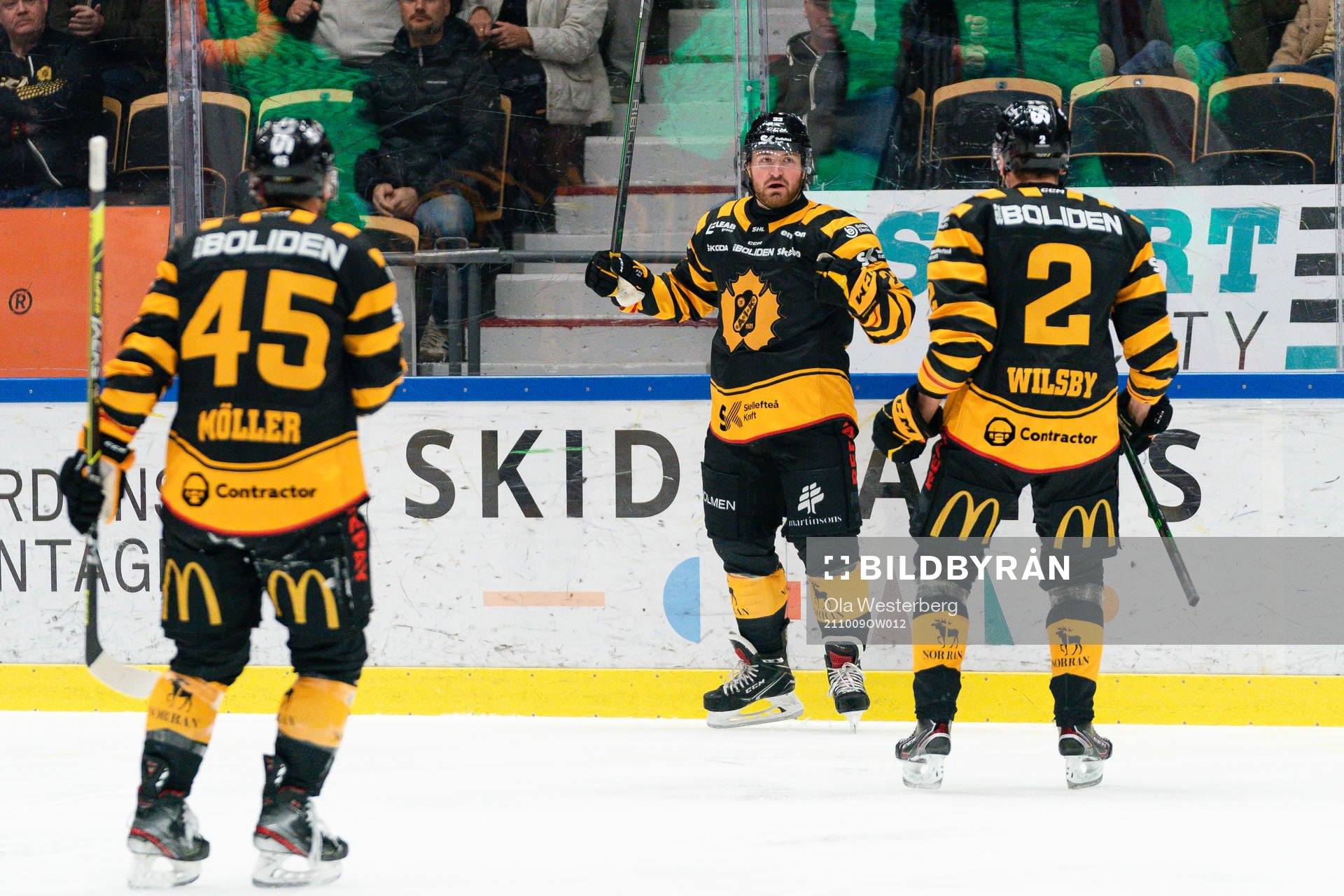Skellefteås Oscar Möller, Adam Mascherin och Adam Wilsby