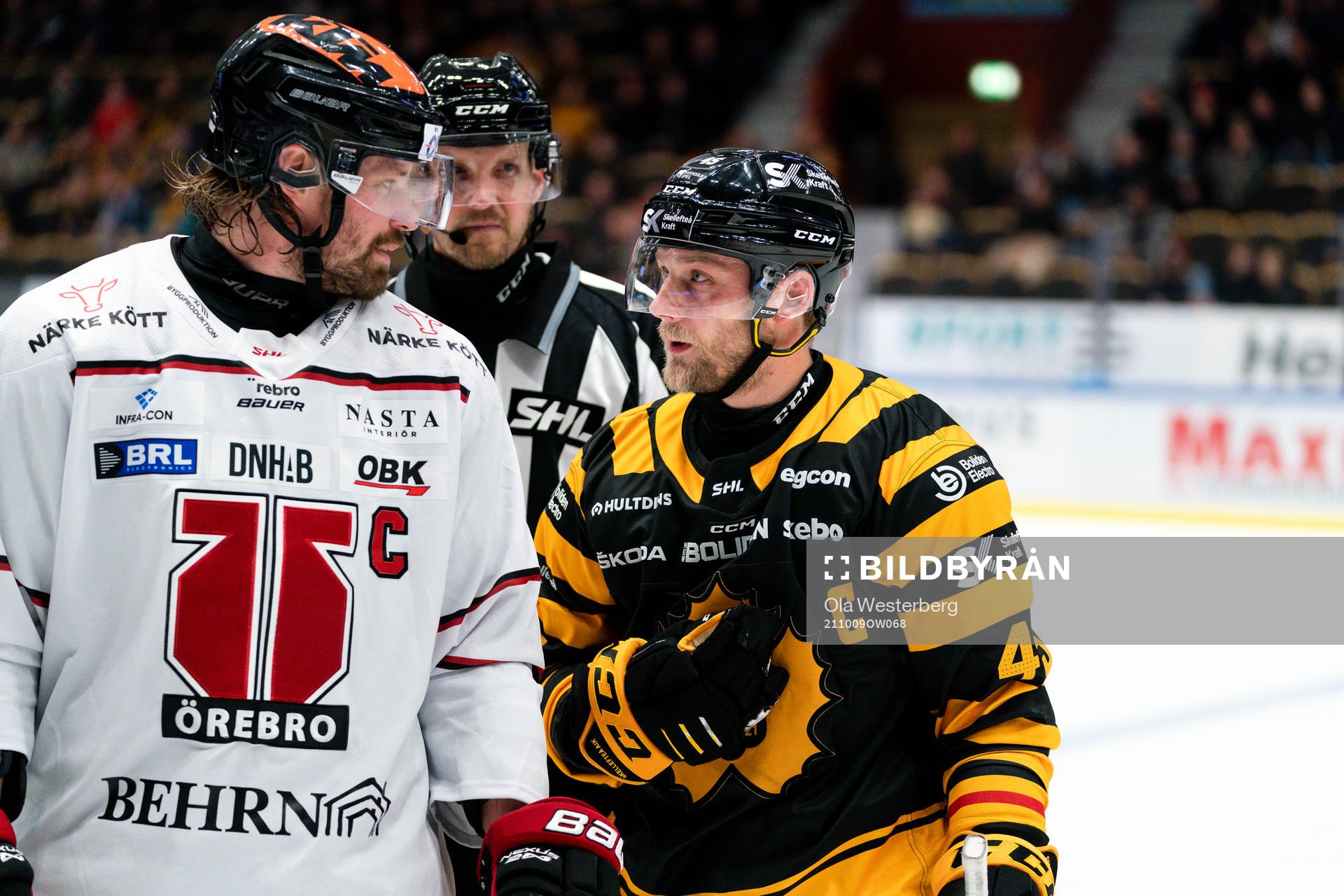 Örebros Stefan Warg och Skellefteås Oscar Möller