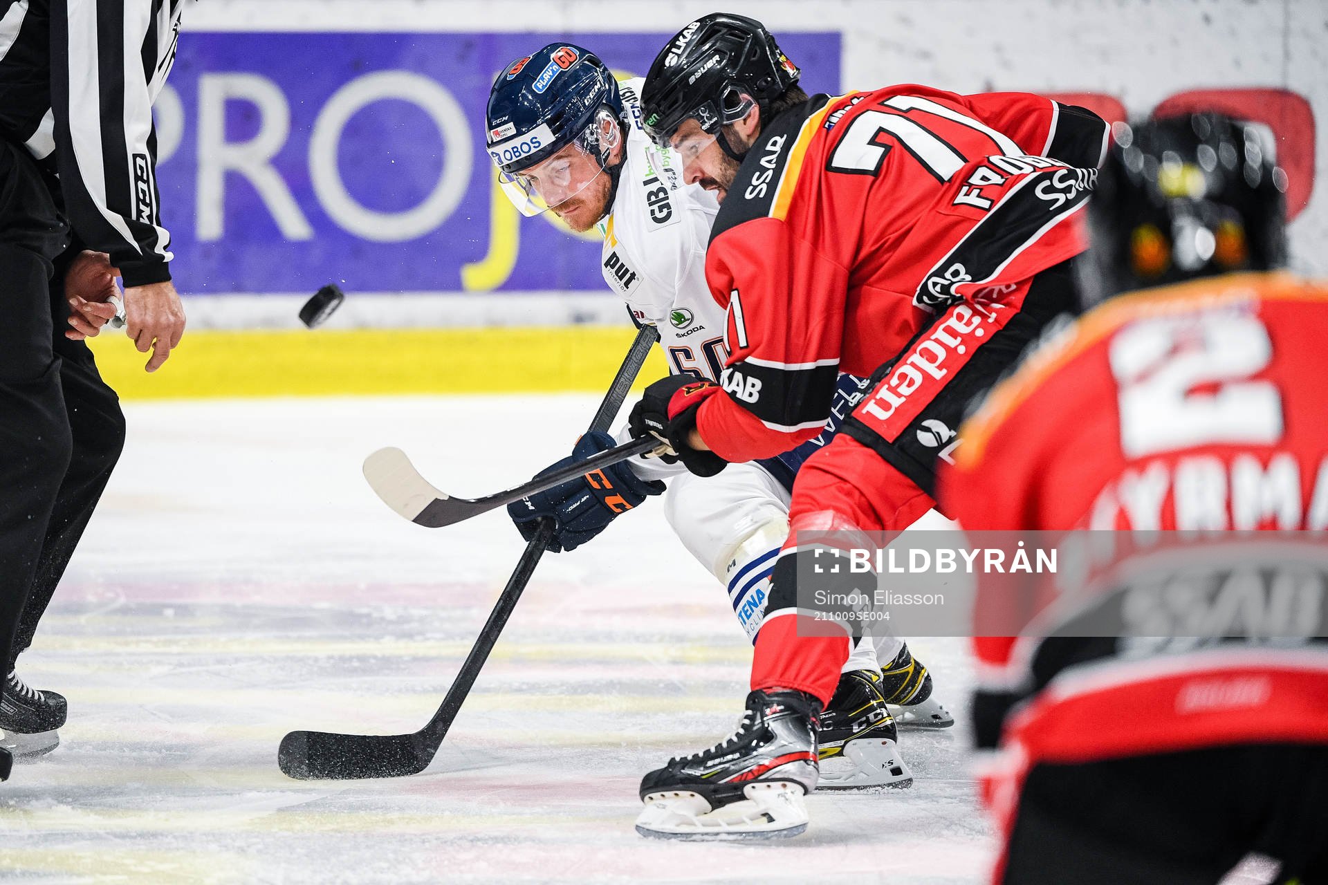 Växjös Erik Josefsson  och Luleås Linus Fröberg