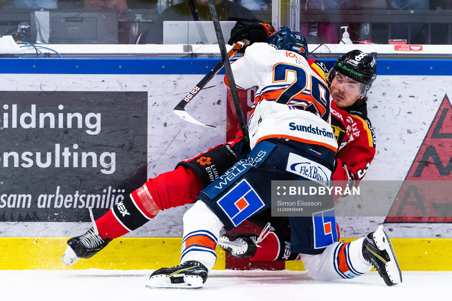 Växjös Pontus Holmberg och Luleås Oscar Engsund
