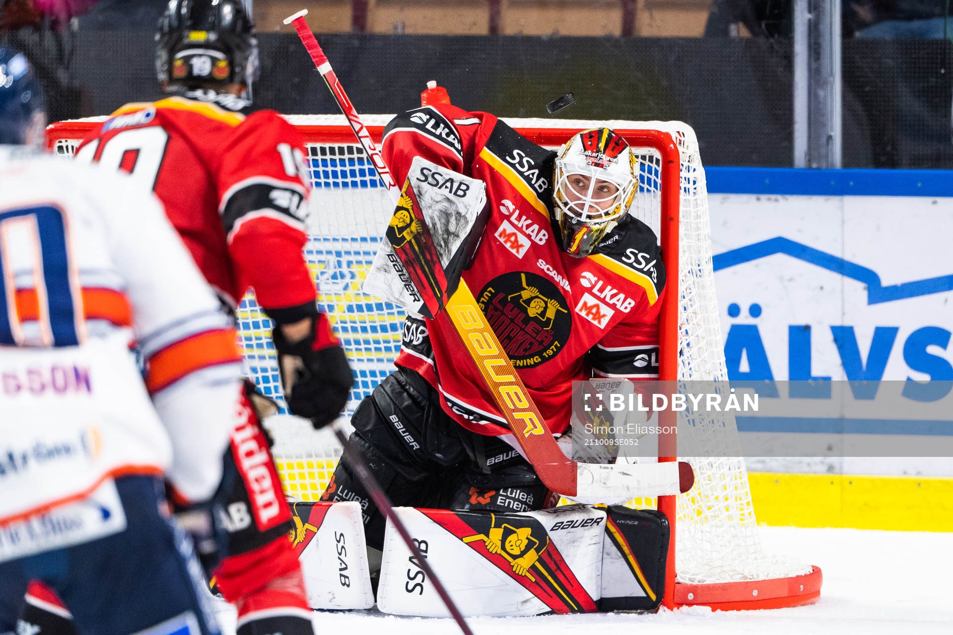Luleås målvakt Jesper Wallstedt