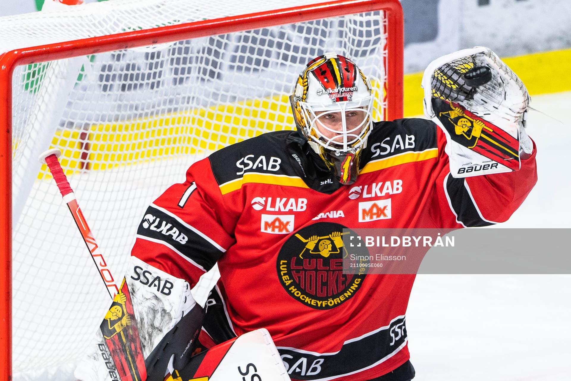 Luleås målvakt Jesper Wallstedt