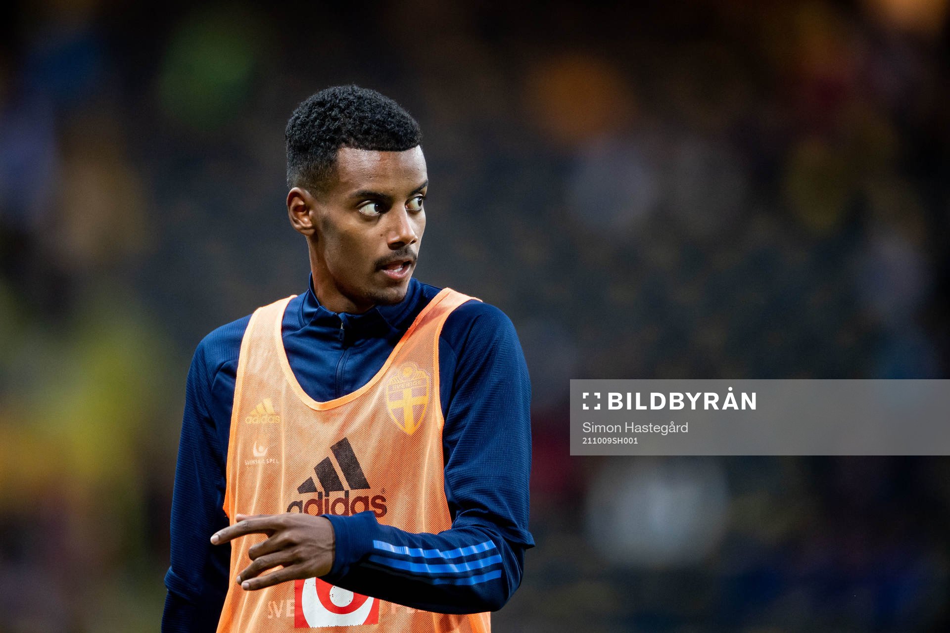 Alexander Isak of Sweden