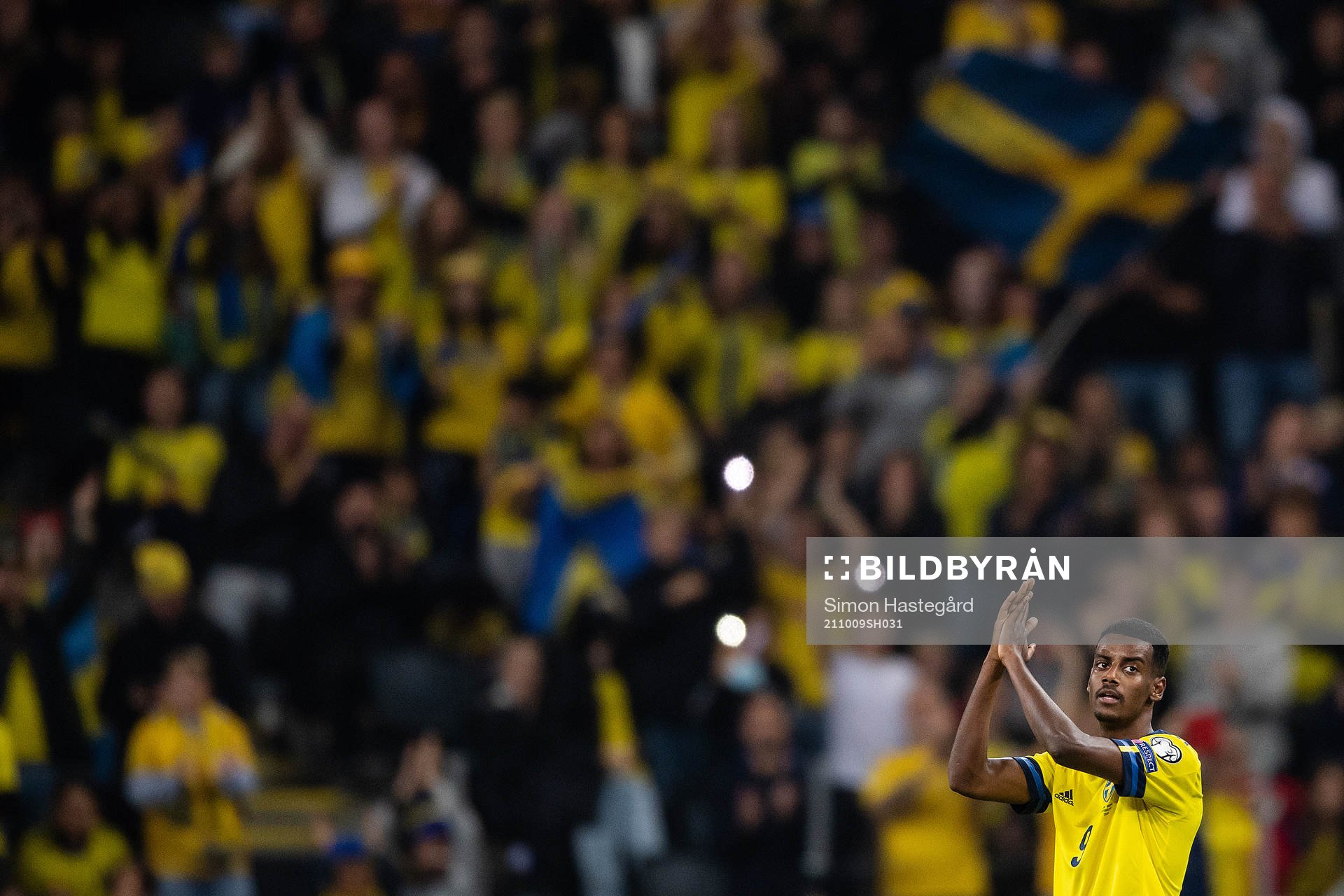 Alexander Isak of Sweden