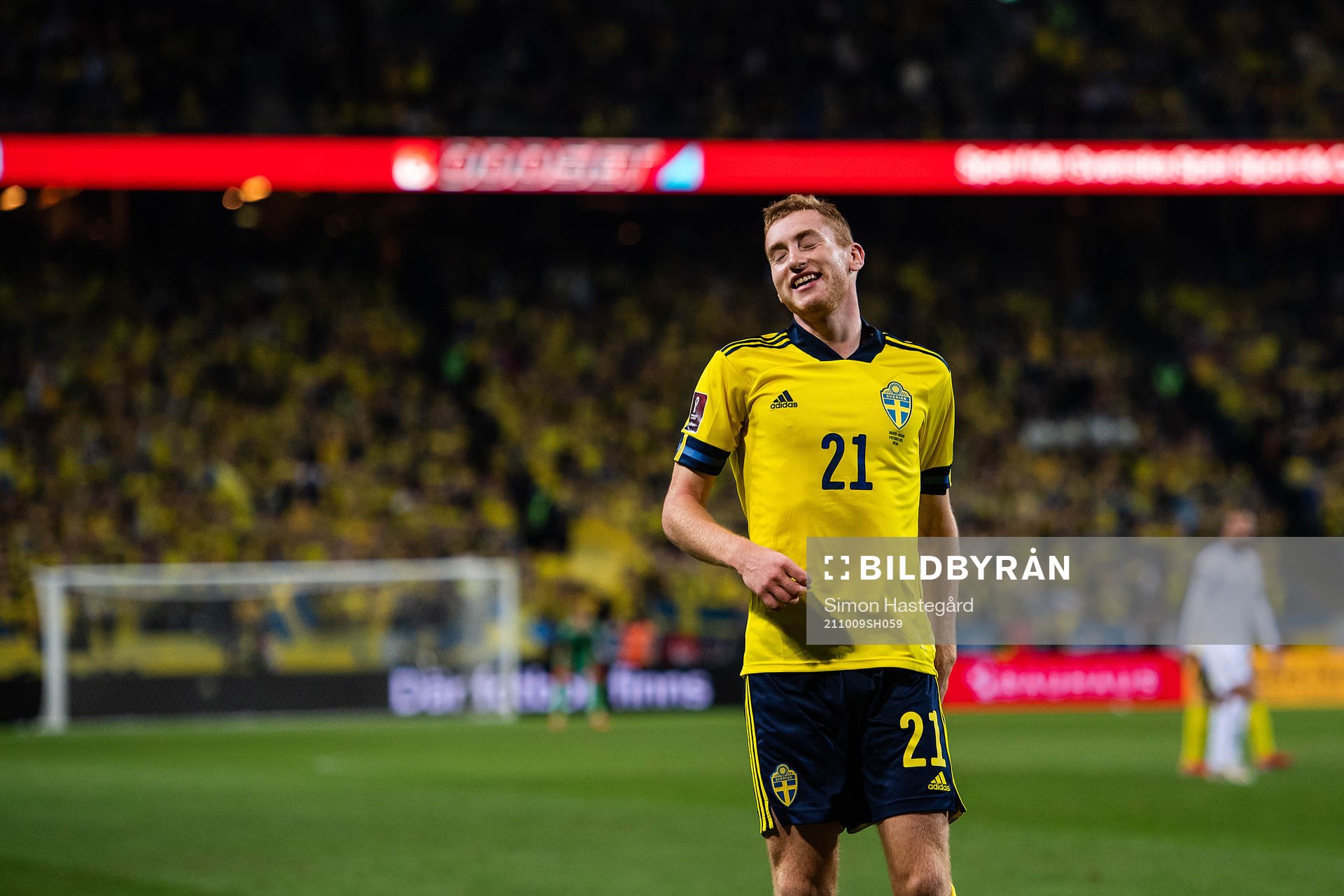 Dejan Kulusevski of Sweden