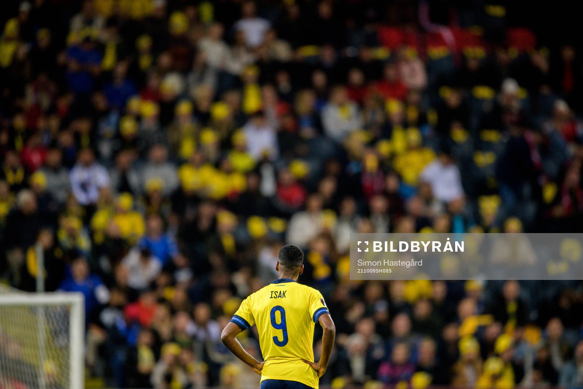 Alexander Isak of Sweden