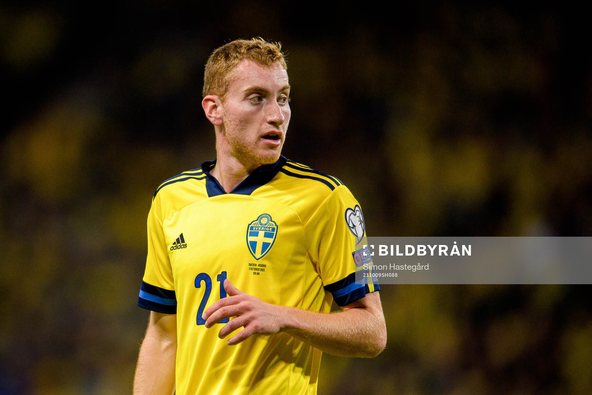 Dejan Kulusevski of Sweden