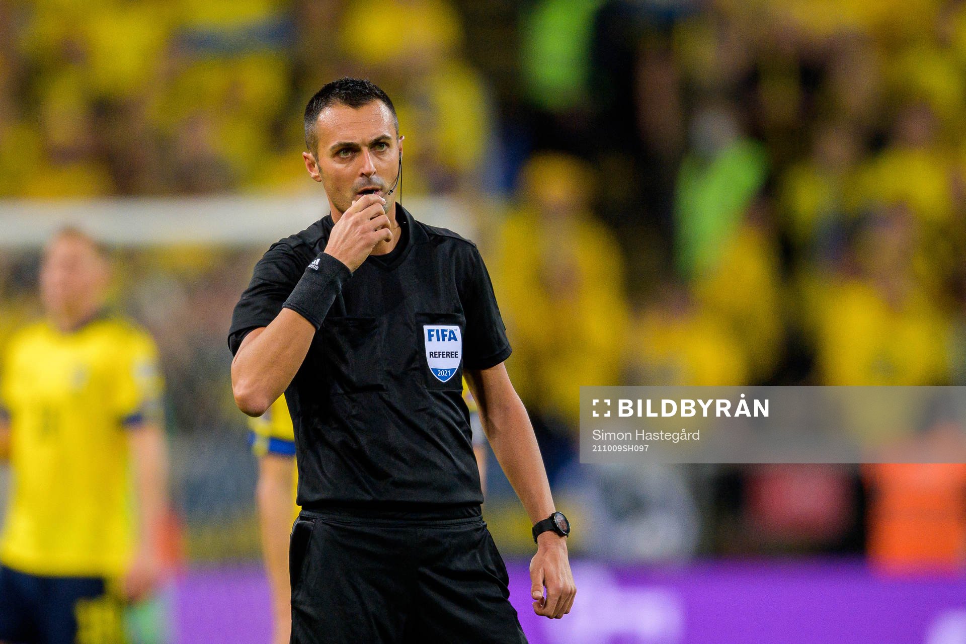 Referee Marco Di Bello