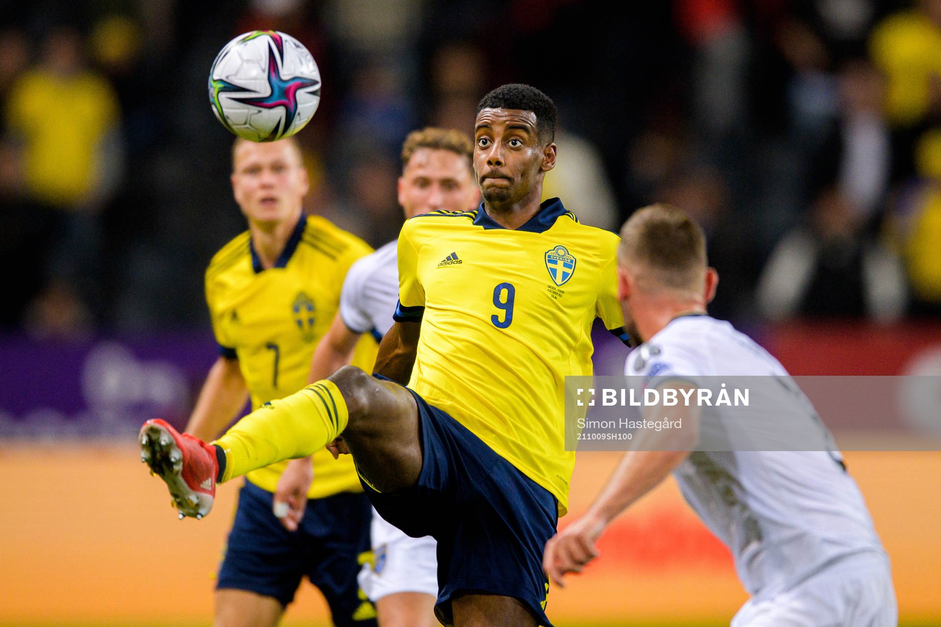 Alexander Isak of Sweden