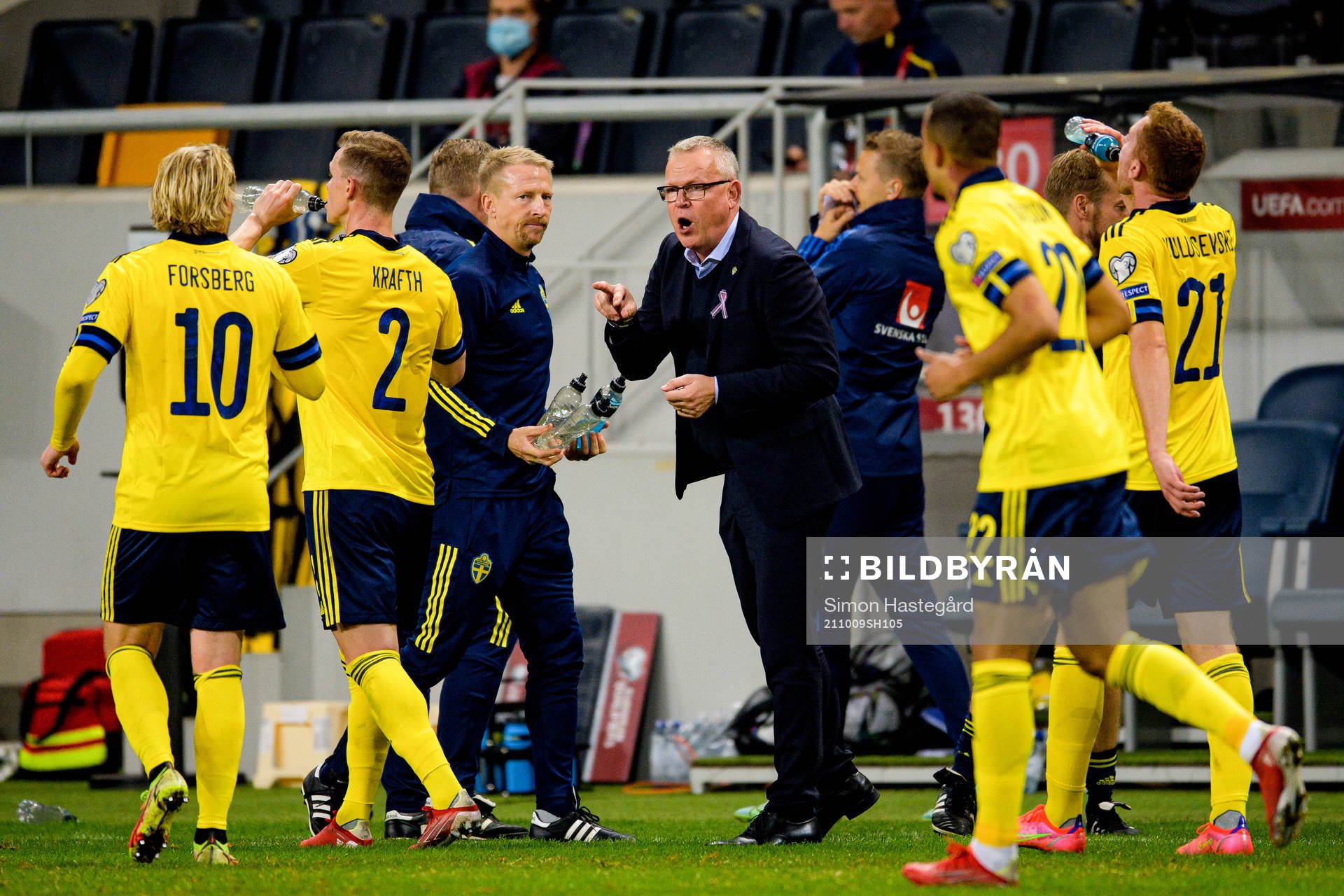 Head coach Janne Andersson of Sweden