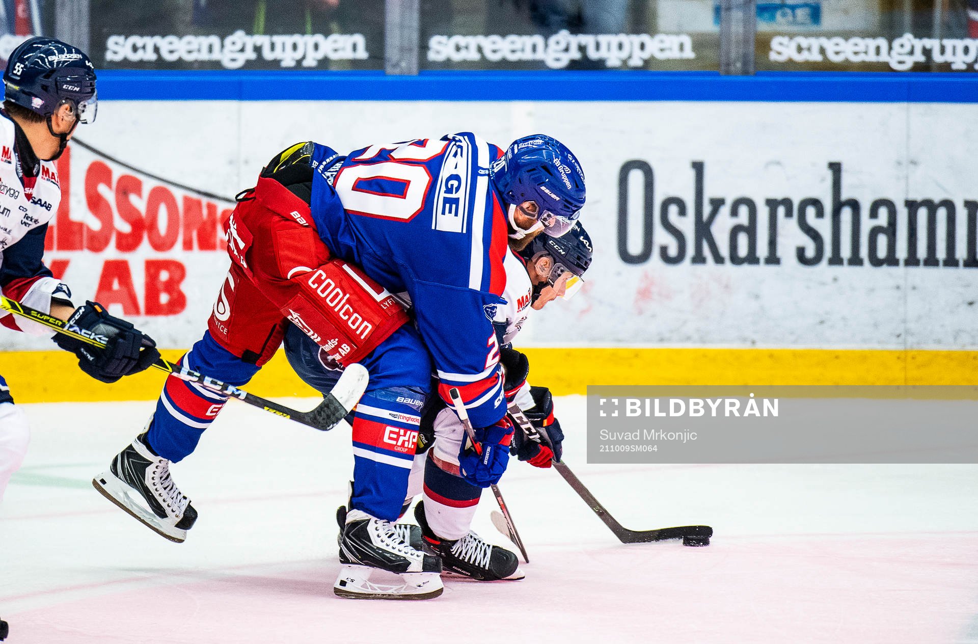 Oskarshamns Hynek Zohorna och Linköpings Markus Ljungh