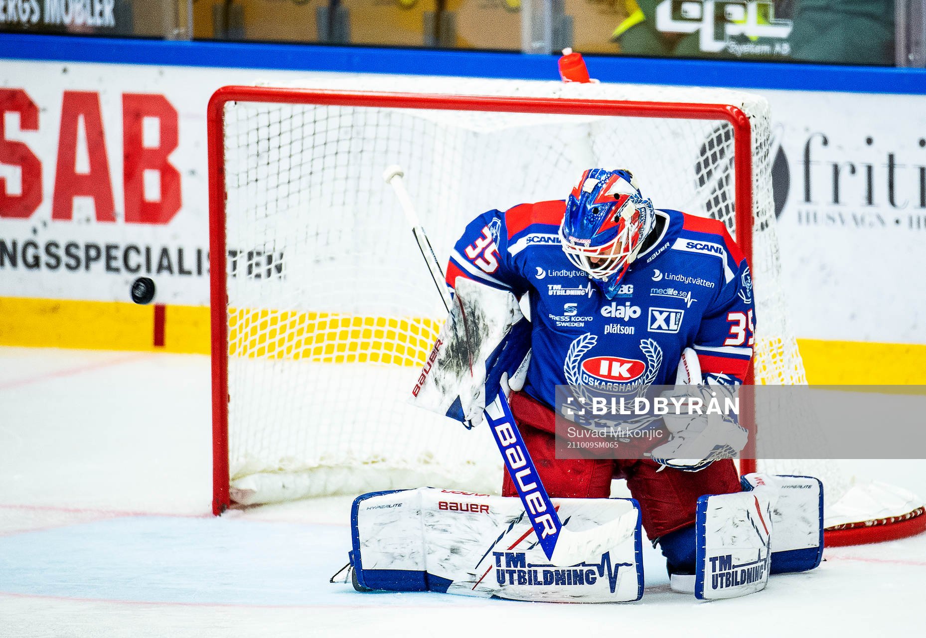 Oskarshamns målvakt Joe Cannata