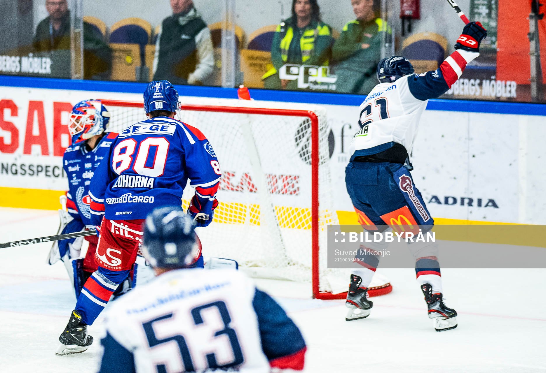 Linköpings Markus Ljungh gör 1-1 bakom Oskarshamns