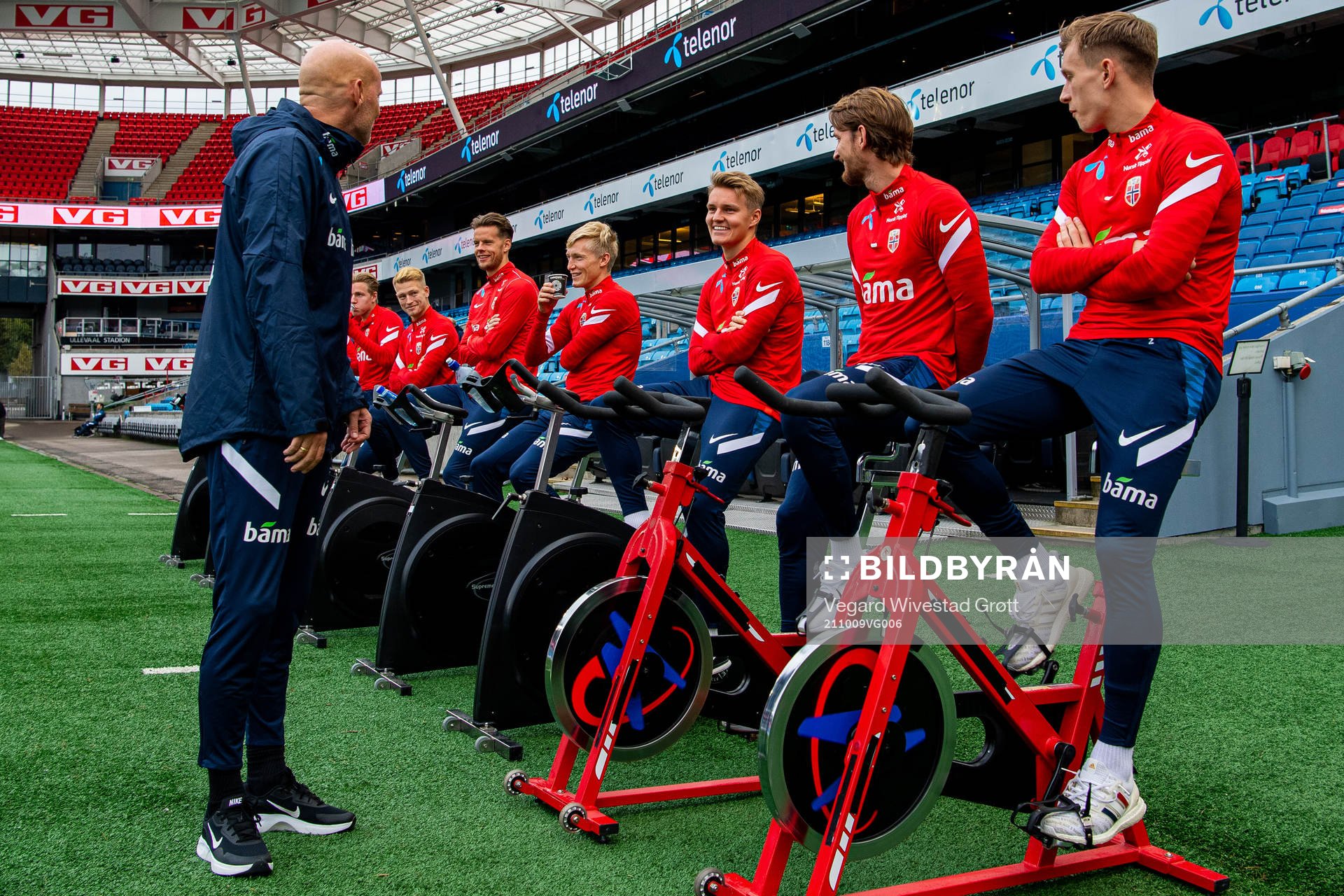 Ståle Solbakken, head coach of the Norwegian national