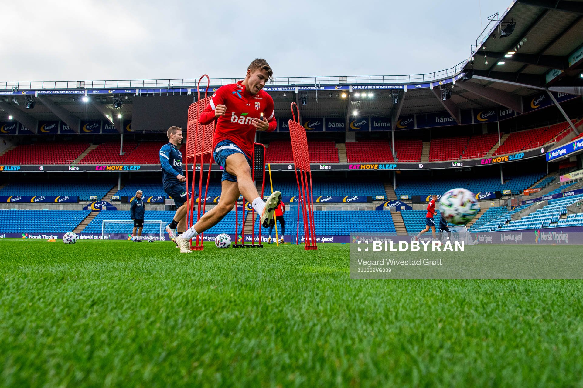 Fredrik André Bjørkan of the Norwegian national football