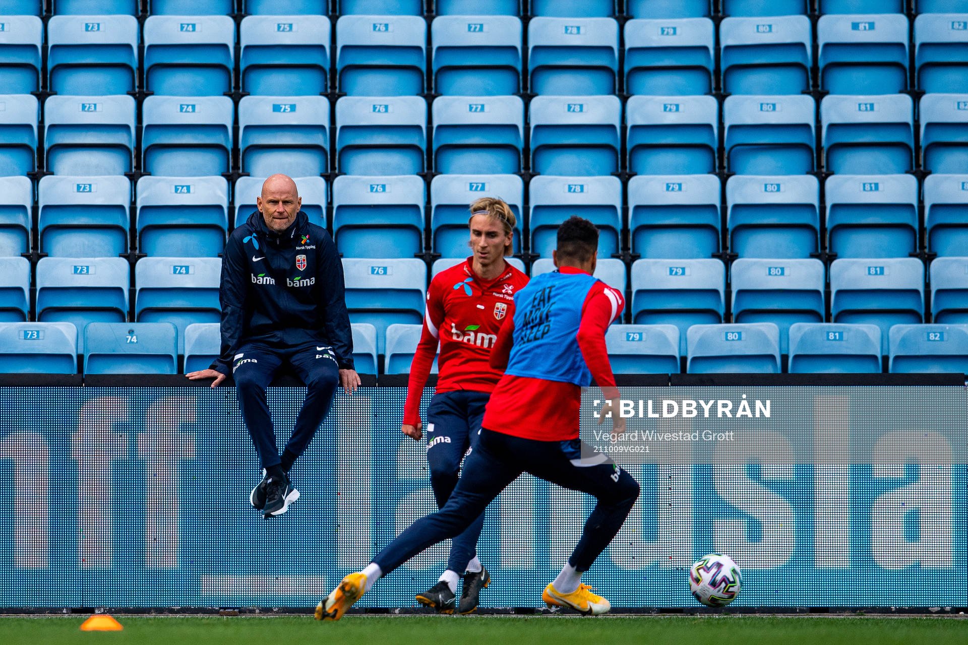 Ståle Solbakken, head coach of the Norwegian national