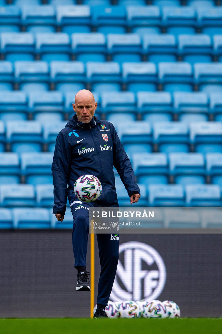 Ståle Solbakken, head coach of the Norwegian national