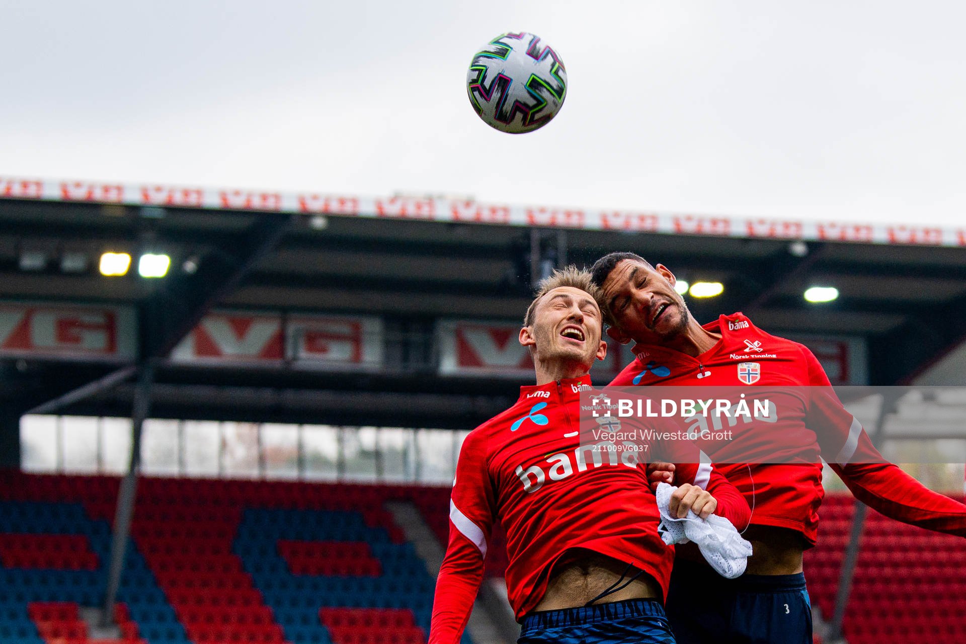 Fredrik Aursnes and Ruben Gabrielsen of the Norwegian