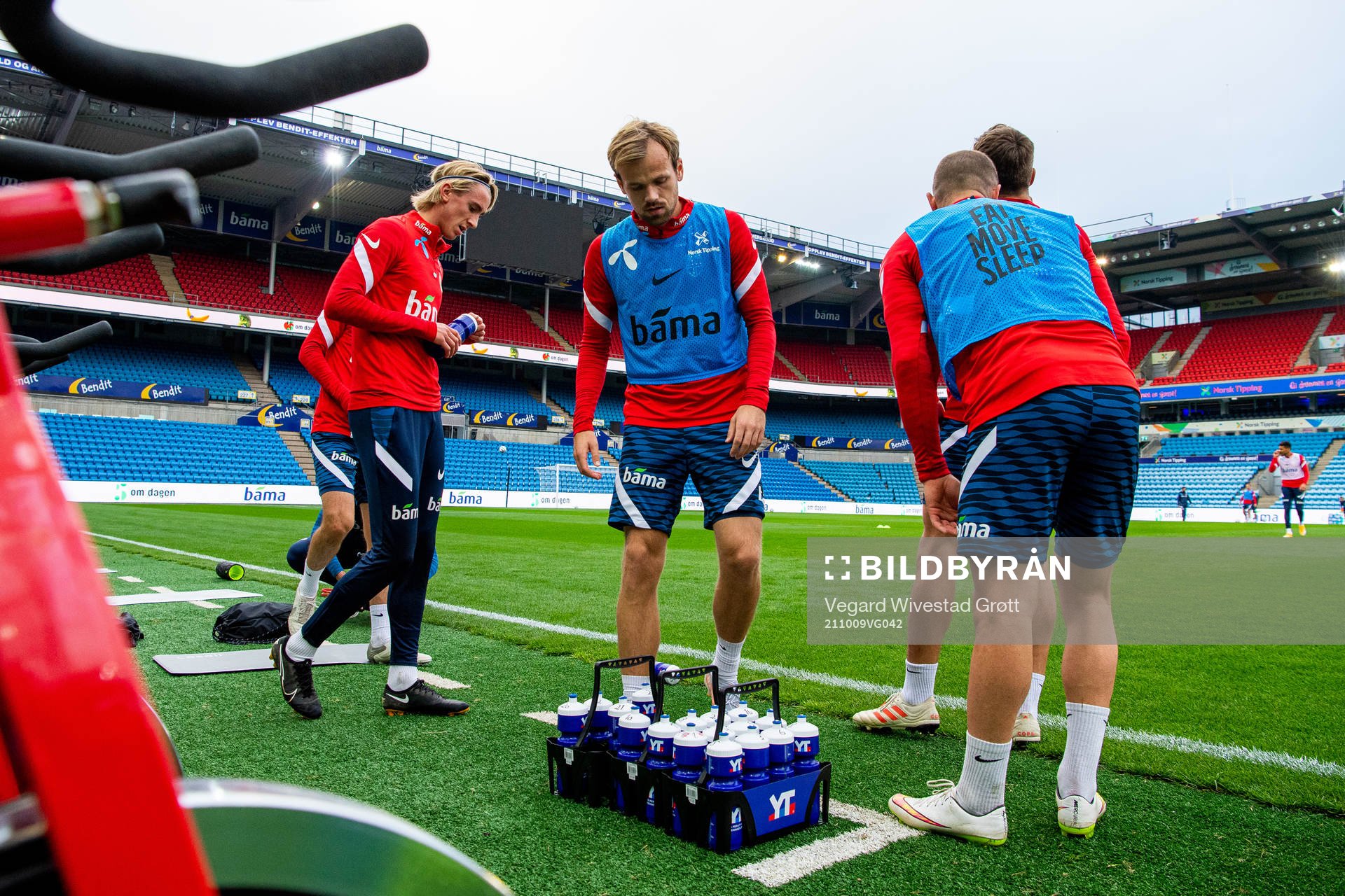 Iver Fossum of the Norwegian national football team