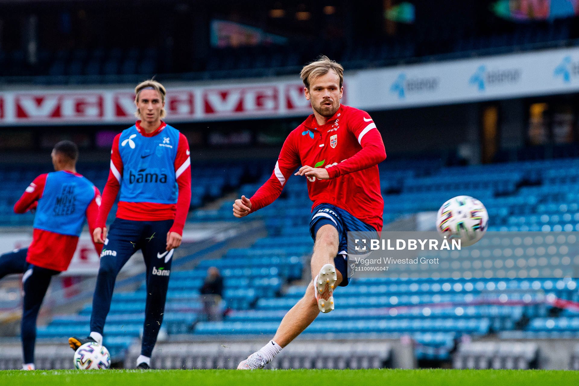Iver Fossum of the Norwegian national football team