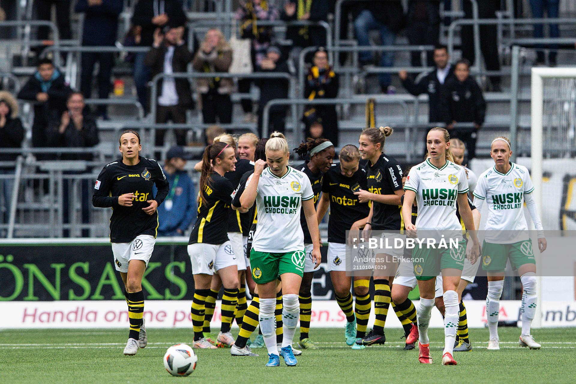 Hammarbys Emma Jansson deppar