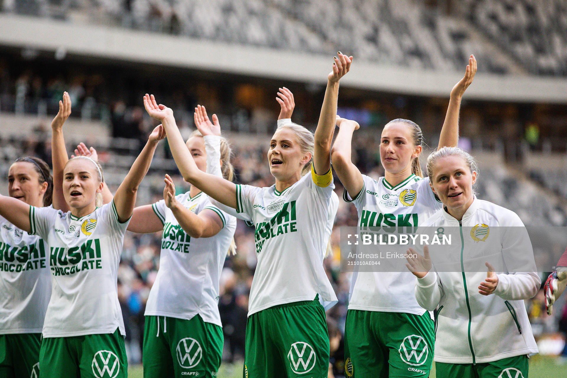 Hammarbys Alice Carlsson jublar