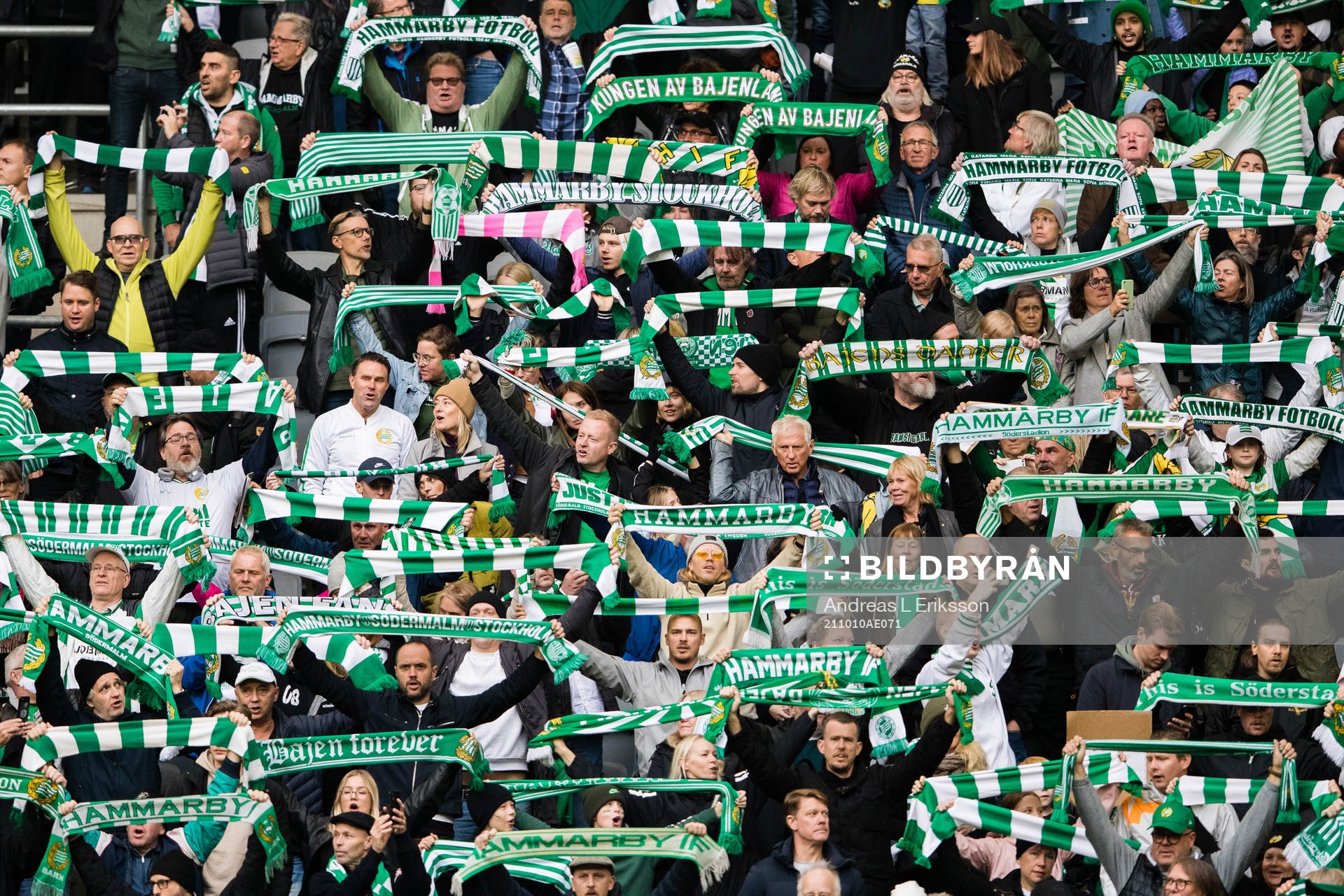 Supportrar till Hammarby