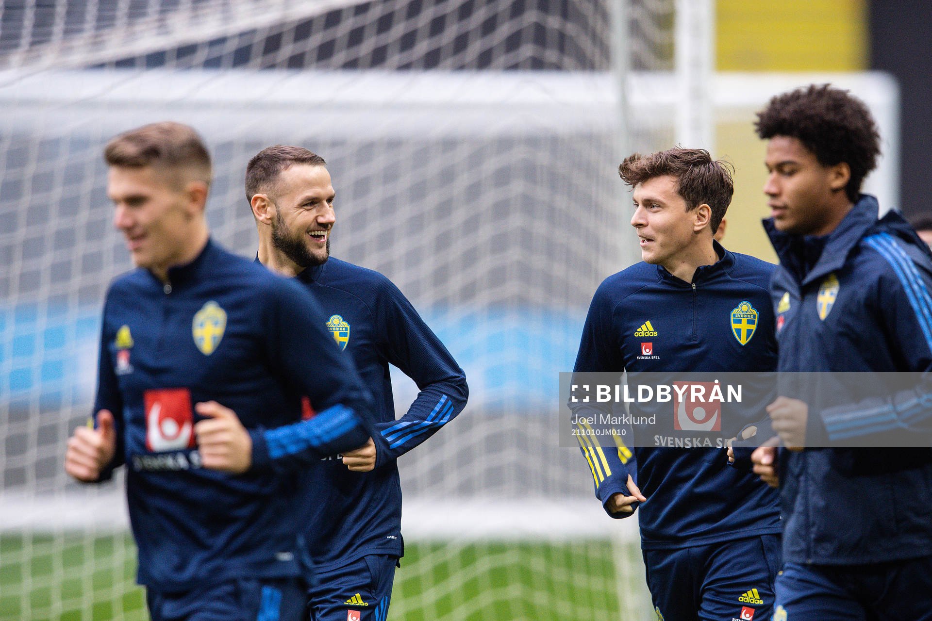 Alexander Milosevic and Victor Nilsson Lindelöf of the